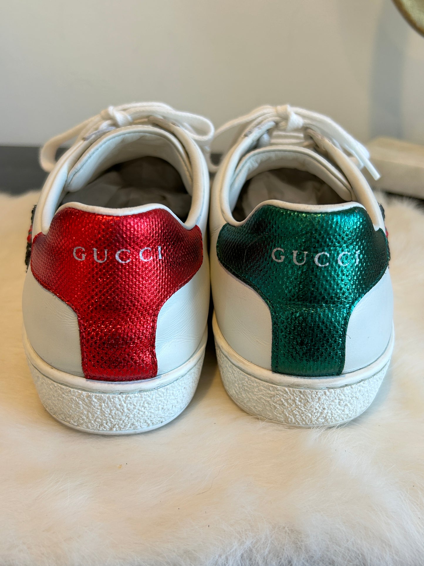 GUCCI Ace Arrows Sneakers Women's 39.5EU