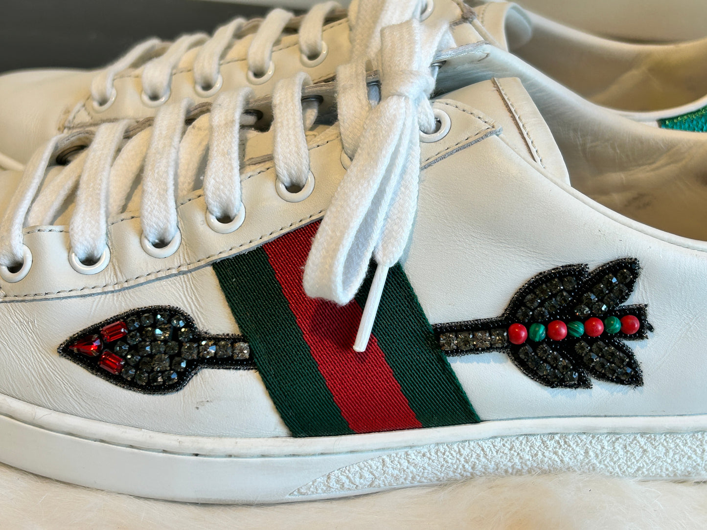 GUCCI Ace Arrows Sneakers Women's 39.5EU