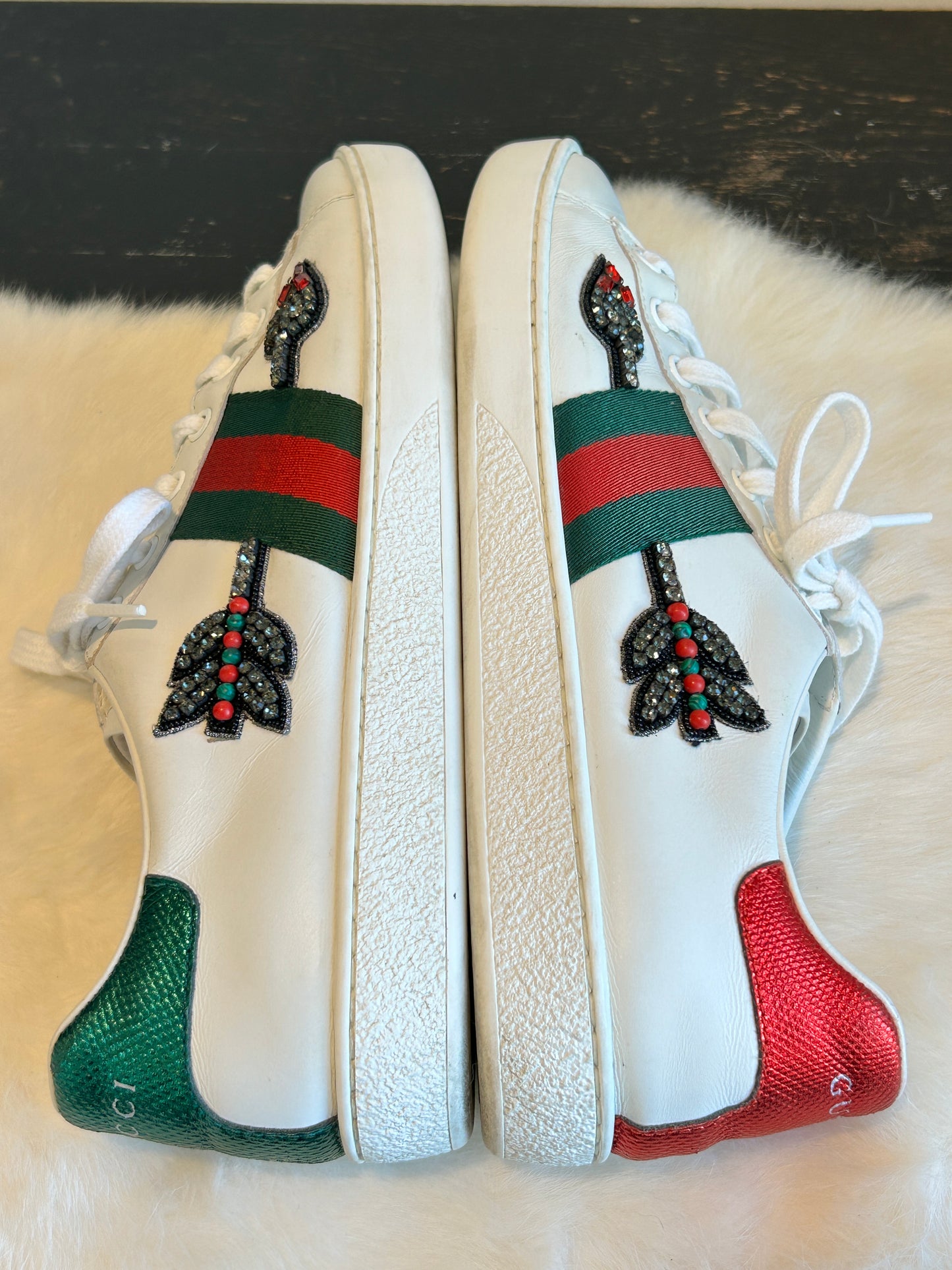 GUCCI Ace Arrows Sneakers Women's 39.5EU