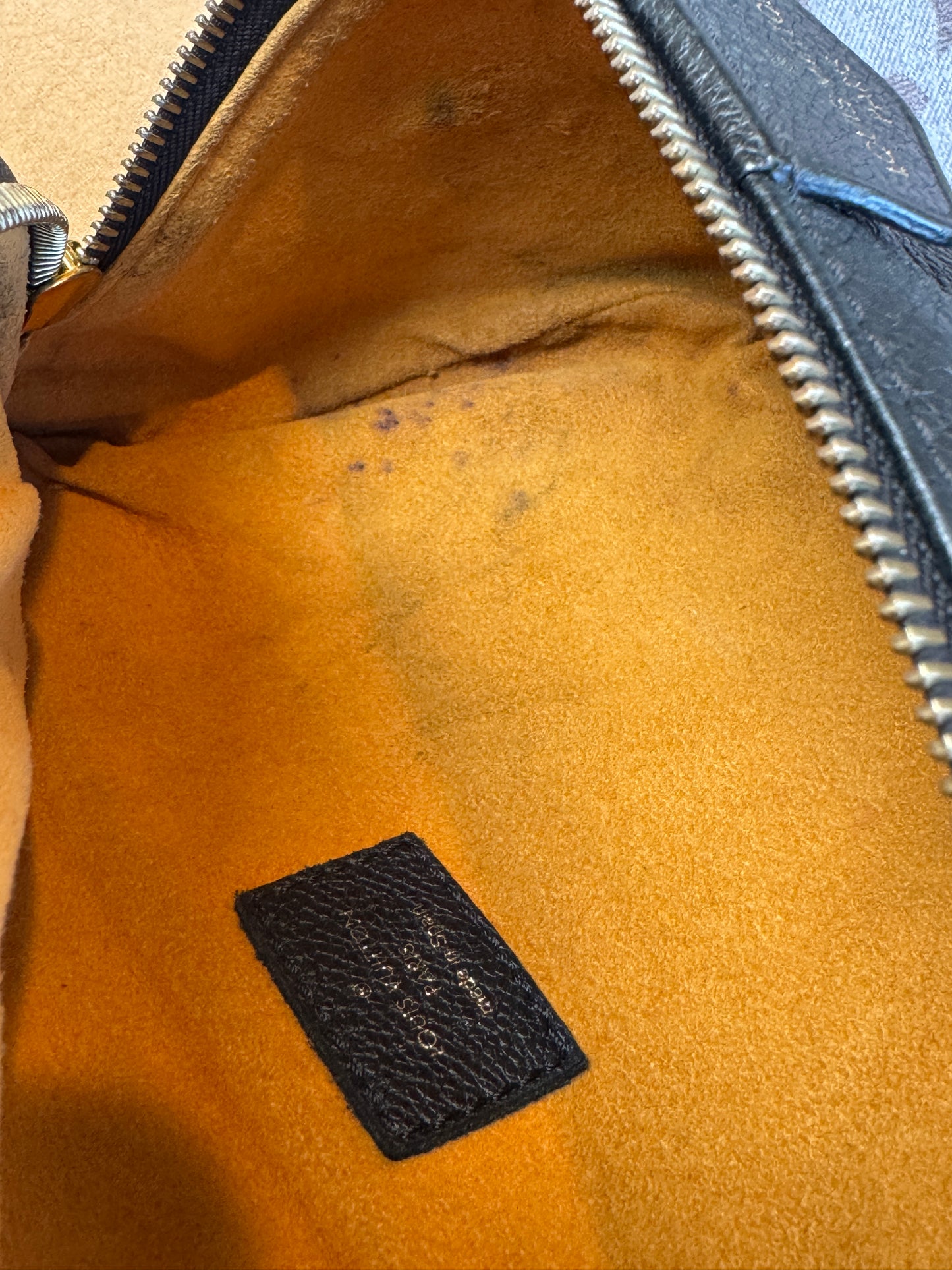 Louis Vuitton Empreinte Noir Original Bumbag