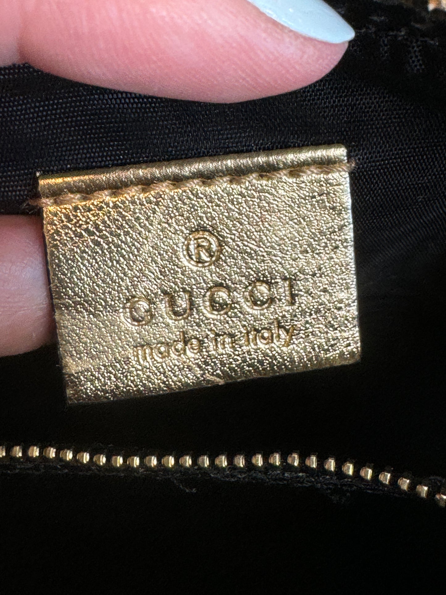 GUCCI X SEGA Calfskin GUCCY Stars Mini Dome