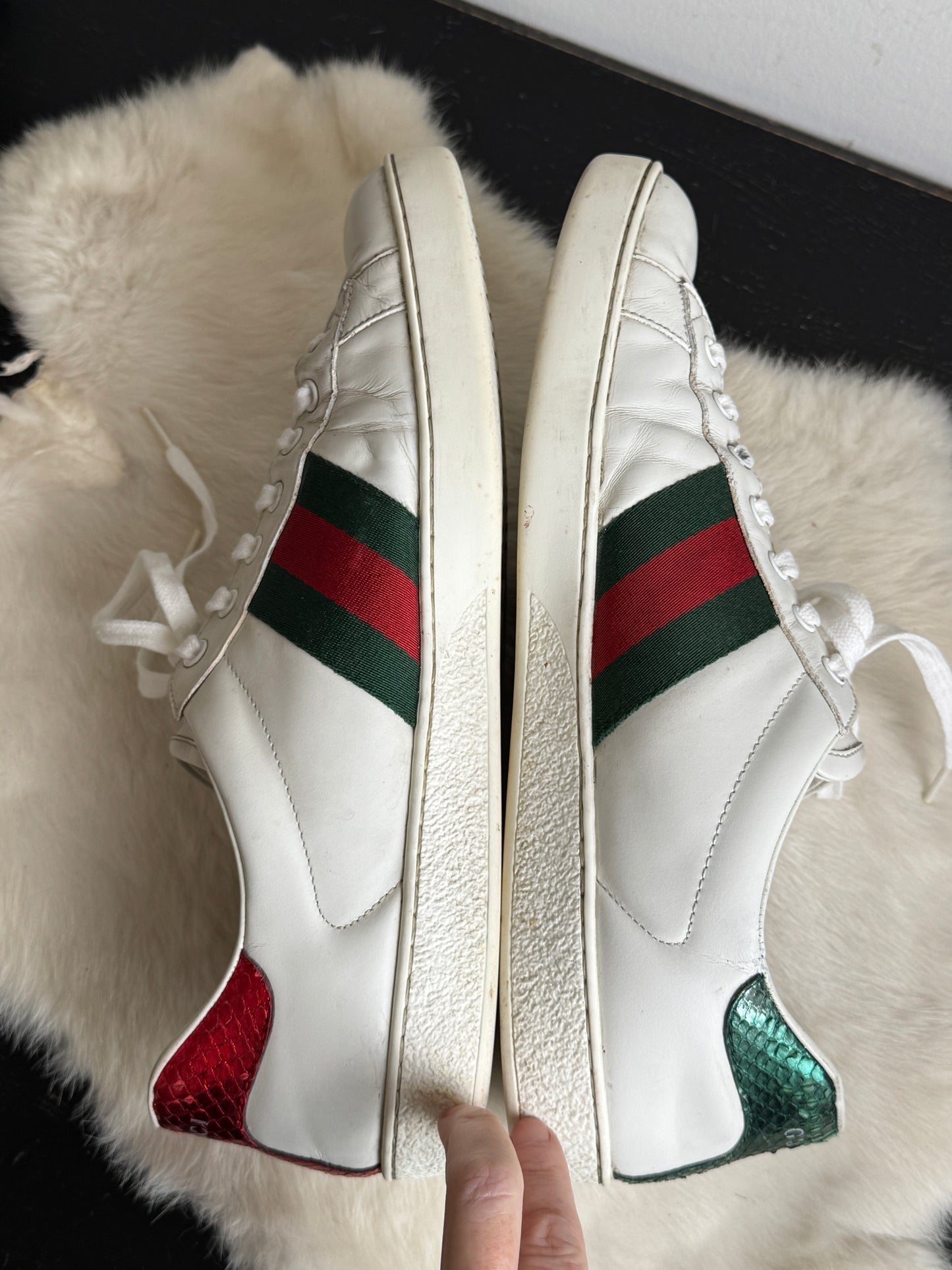 GUCCI Ace King Snakes Mens 10EU