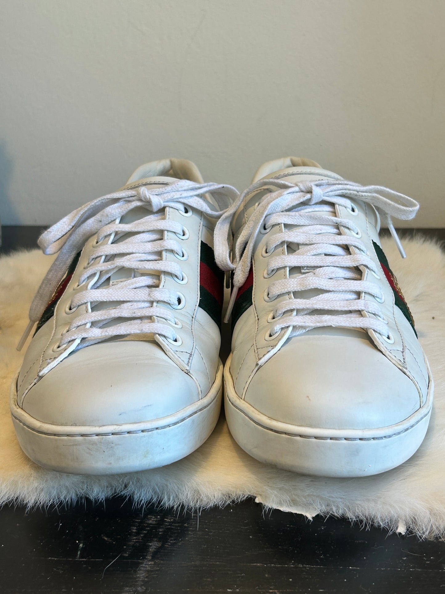 GUCCI Ace Bees Sneakers Mens 8.5EU Women's 41.5