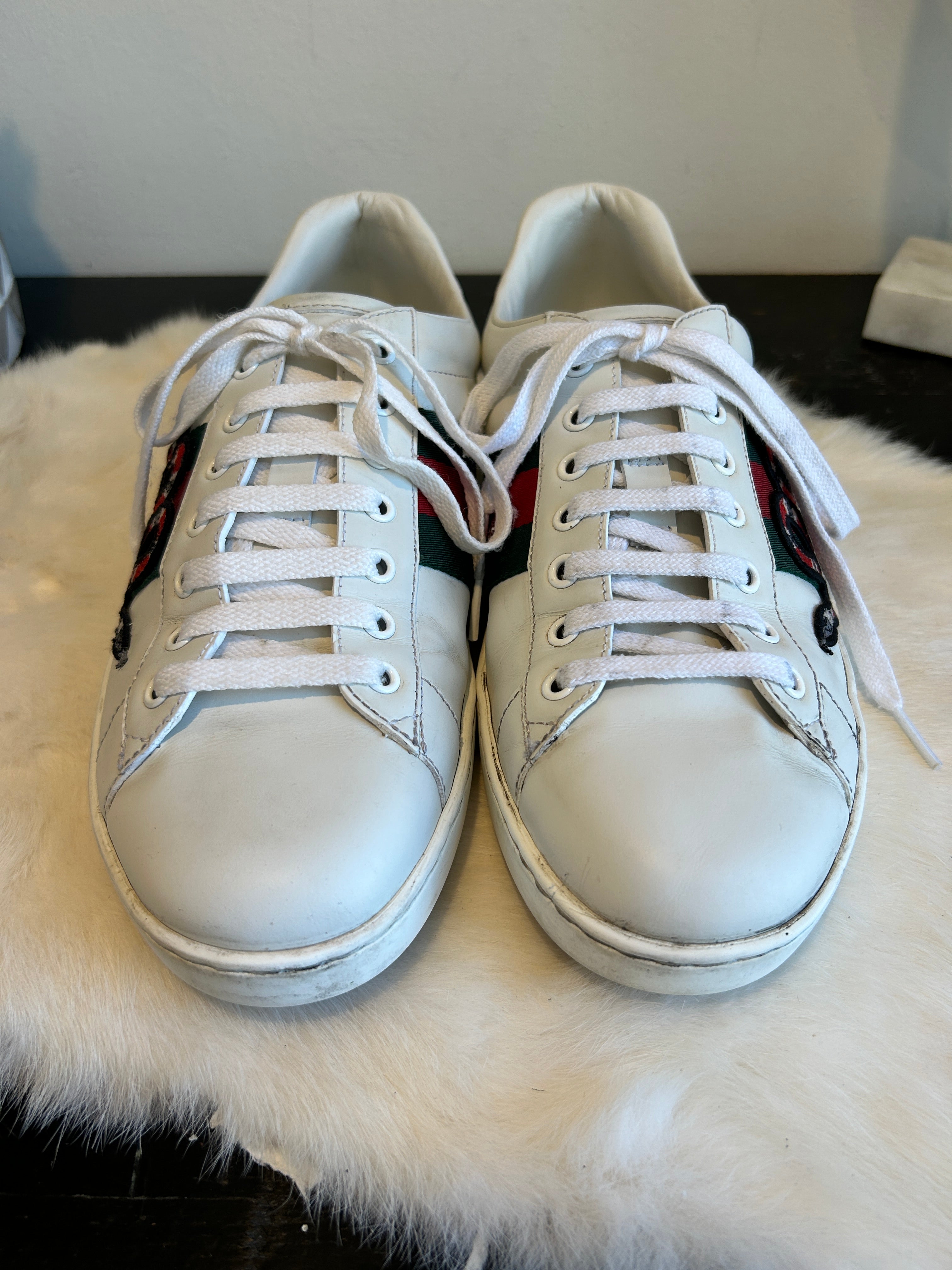 GUCCI Ace King Snake Sneakers Mens 8.5EU 41.5EU Ascherman Home