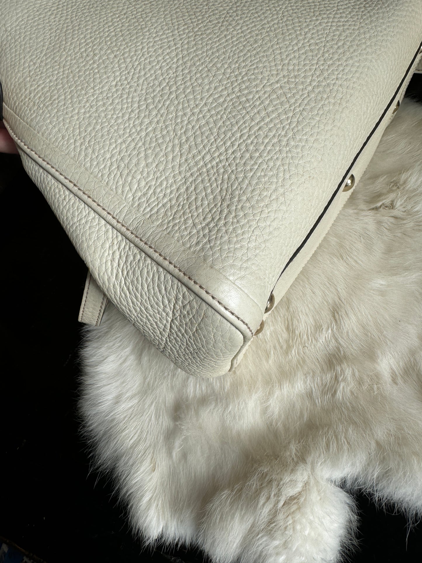 Gucci Cream Soho 2-Way Shoulder Bag