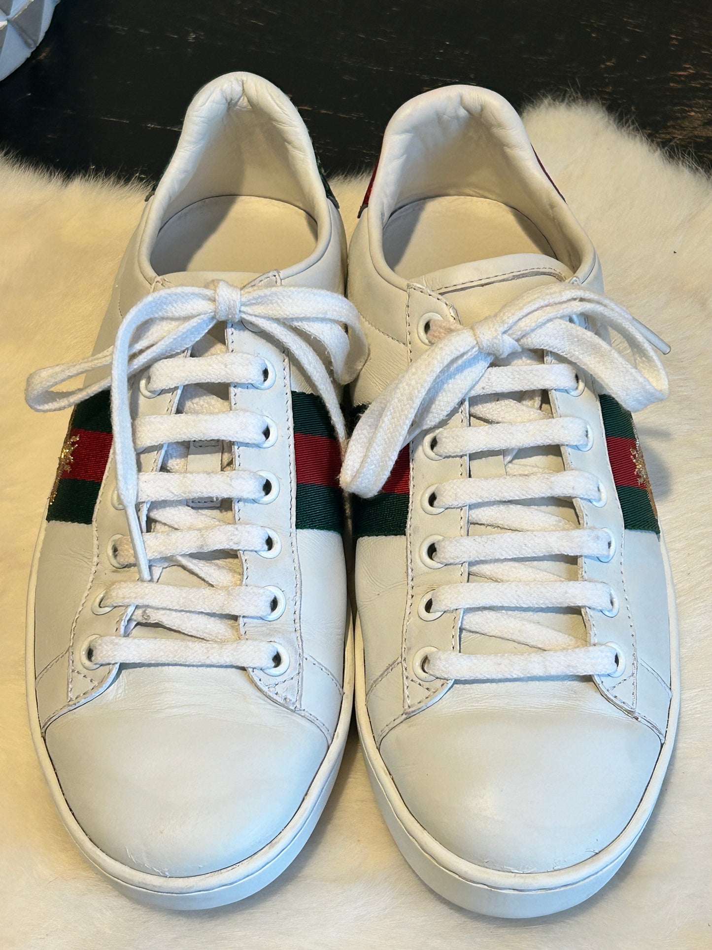 GUCCI Ace Bee's Sneakers Womens 36.5EU