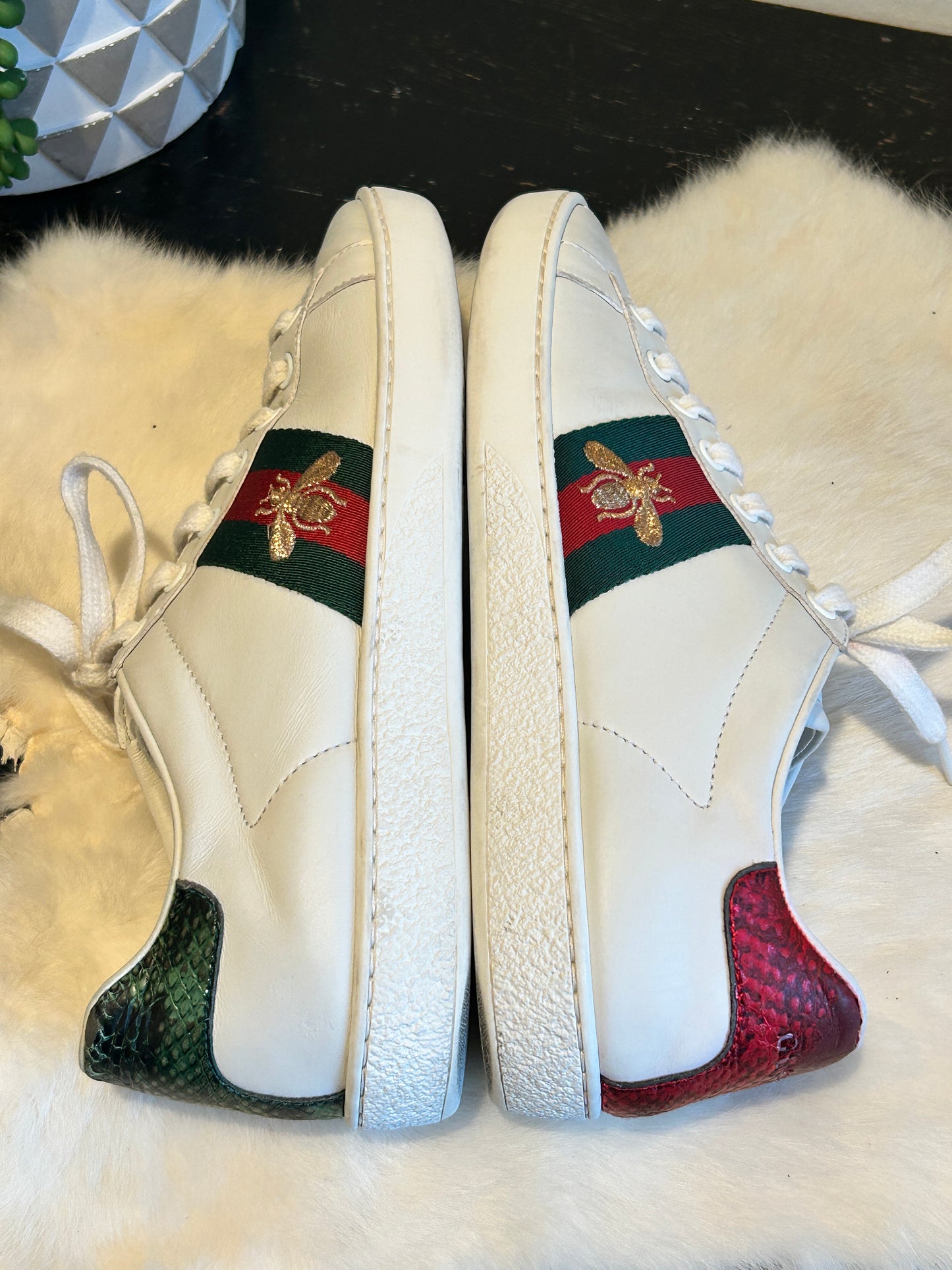 GUCCI Ace Bee's Sneakers Womens 36.5EU