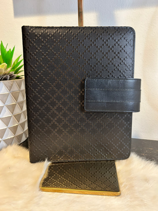 GUCCI Diamante Ipad Case Black