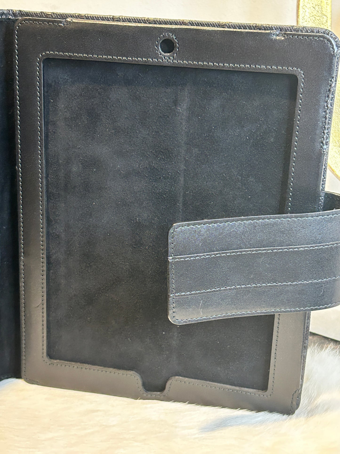 GUCCI Diamante Ipad Case Black