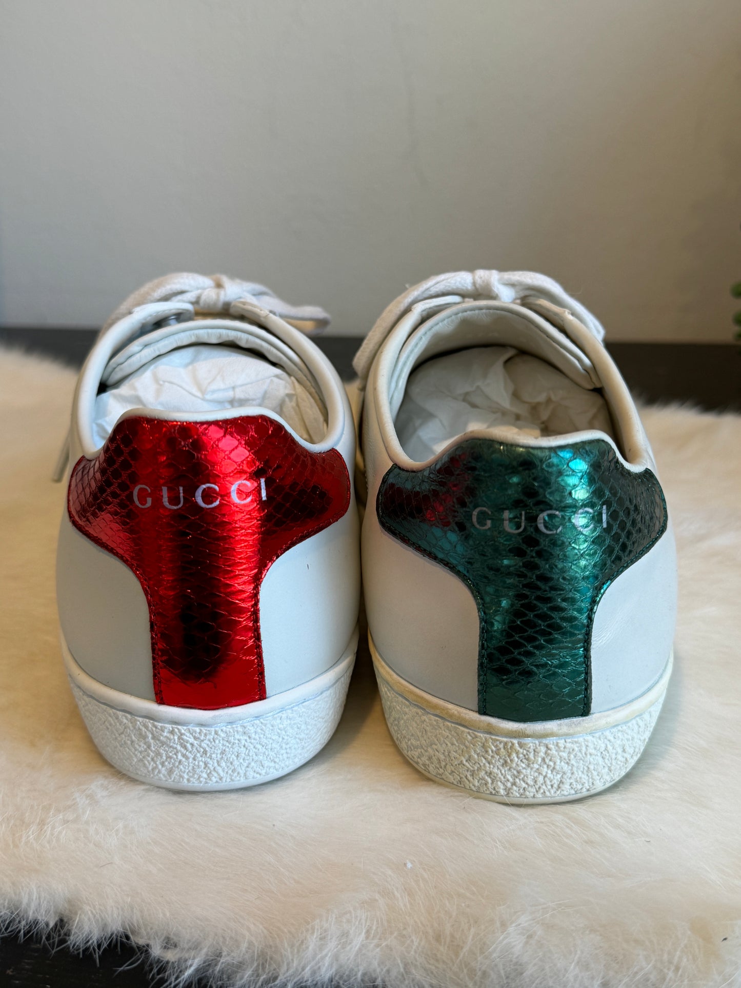 Gucci Ace Bees Sneakers Size 37.5EU