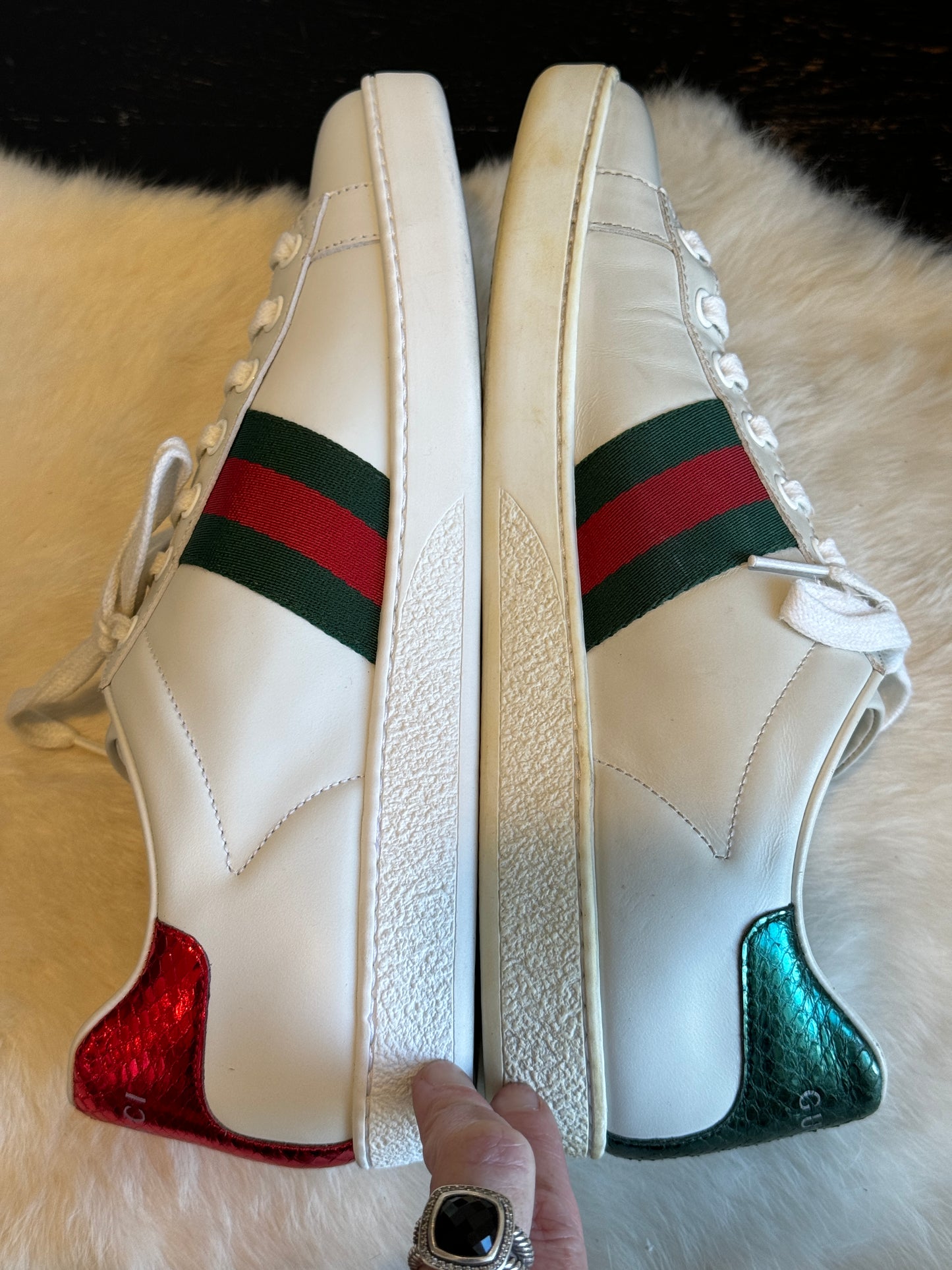 Gucci Ace Bees Sneakers Size 37.5EU