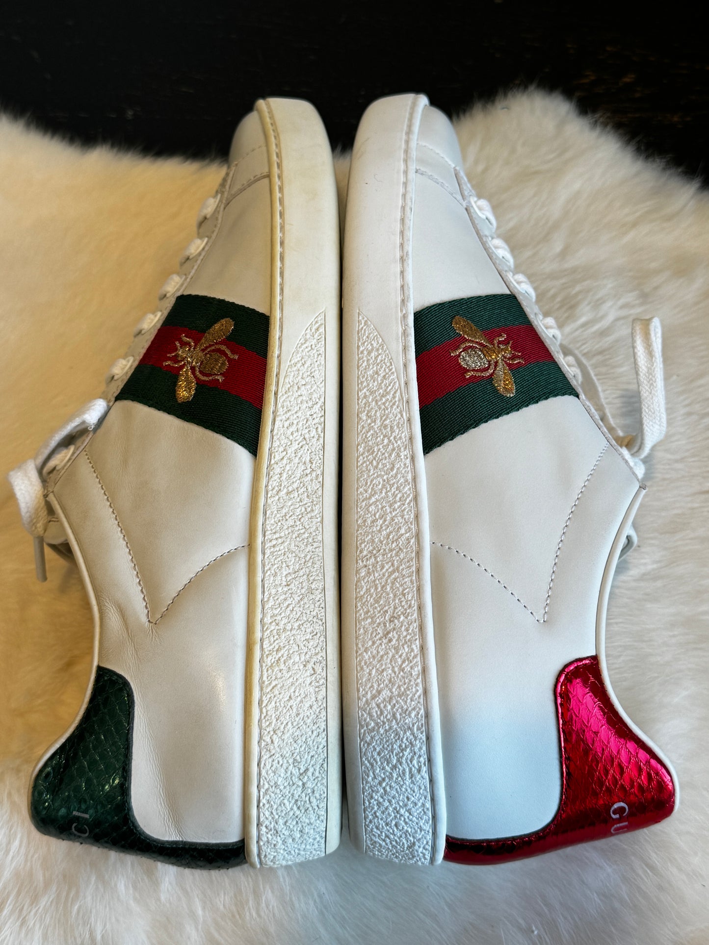 Gucci Ace Bees Sneakers Size 37.5EU