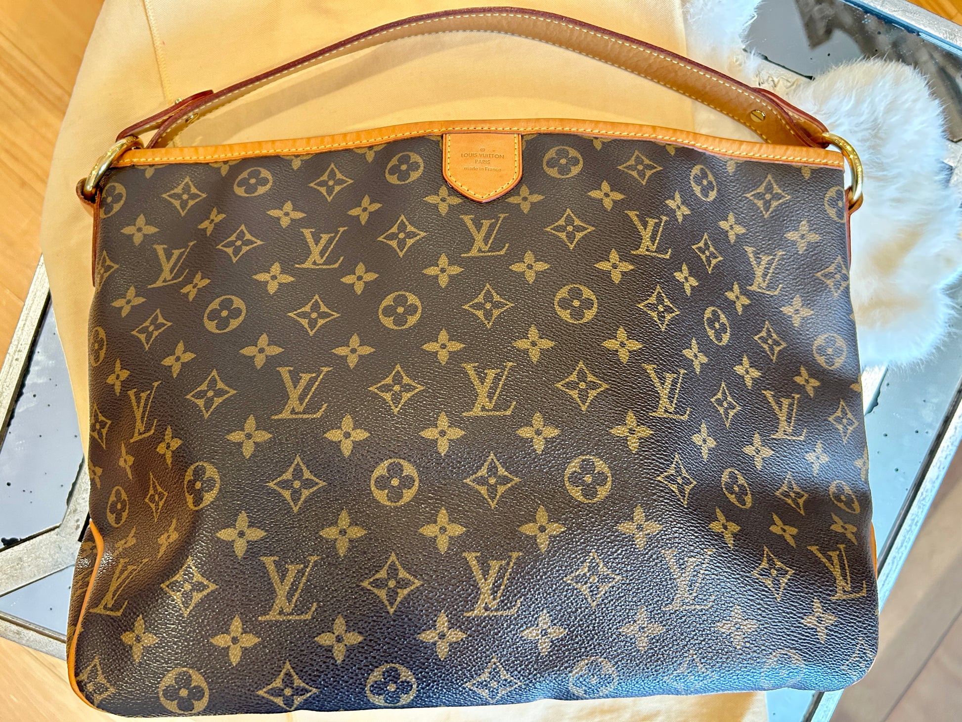 Louis Vuitton, Bags, Louis Vuittonmonogram Delightful Mm Pivoine