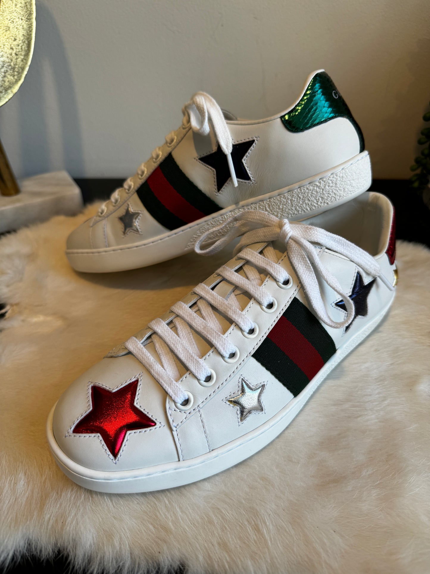 GUCCI Ace Stars Sneakers 36EU/36.5EU