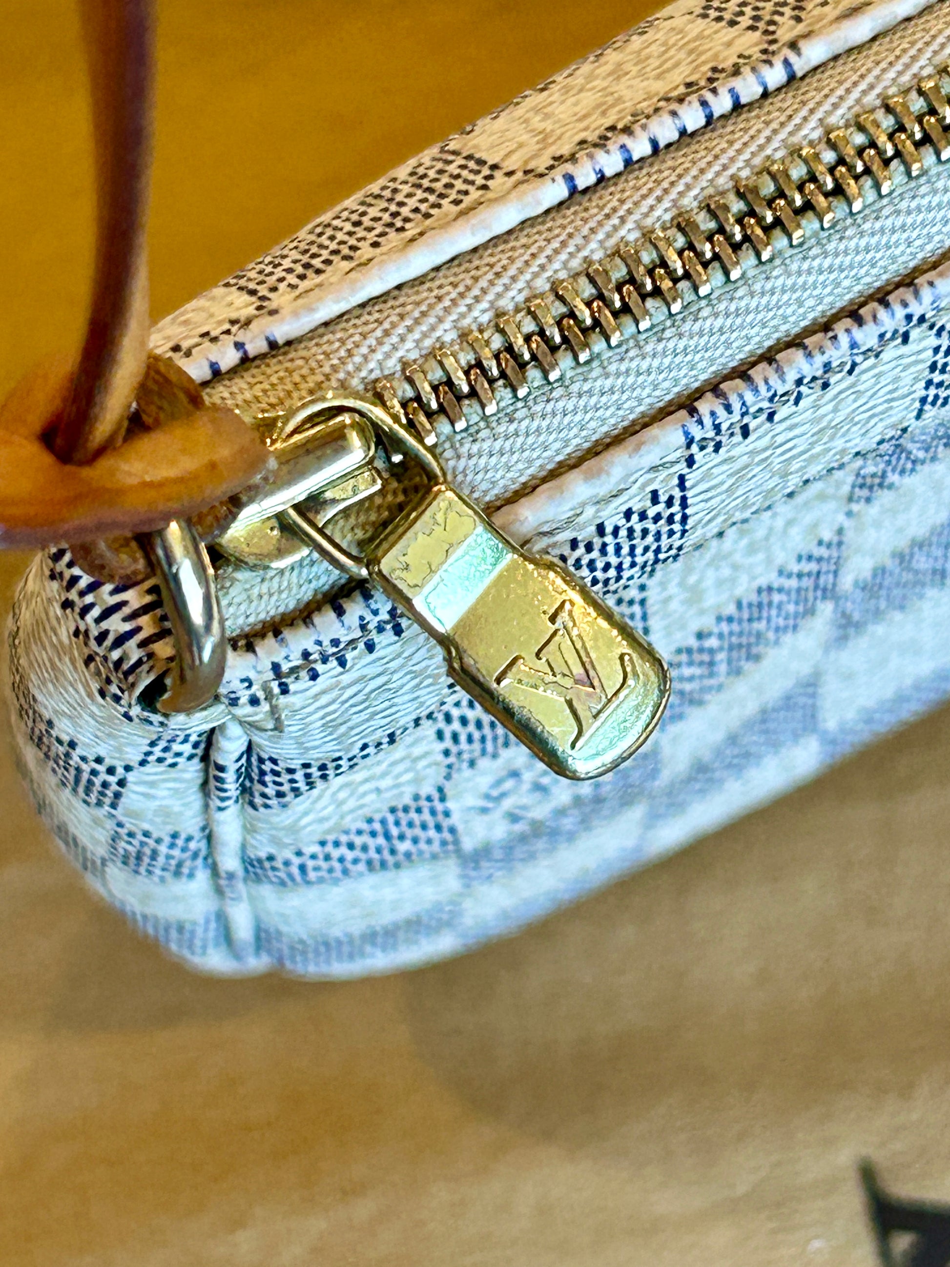 Louis Vuitton Vintage Damier Azur Pochette Accessoires at 1stDibs  louis  vuitton pochette accessoires damier azur, louis vuitton damier azur vintage,  pochette accessoires azur