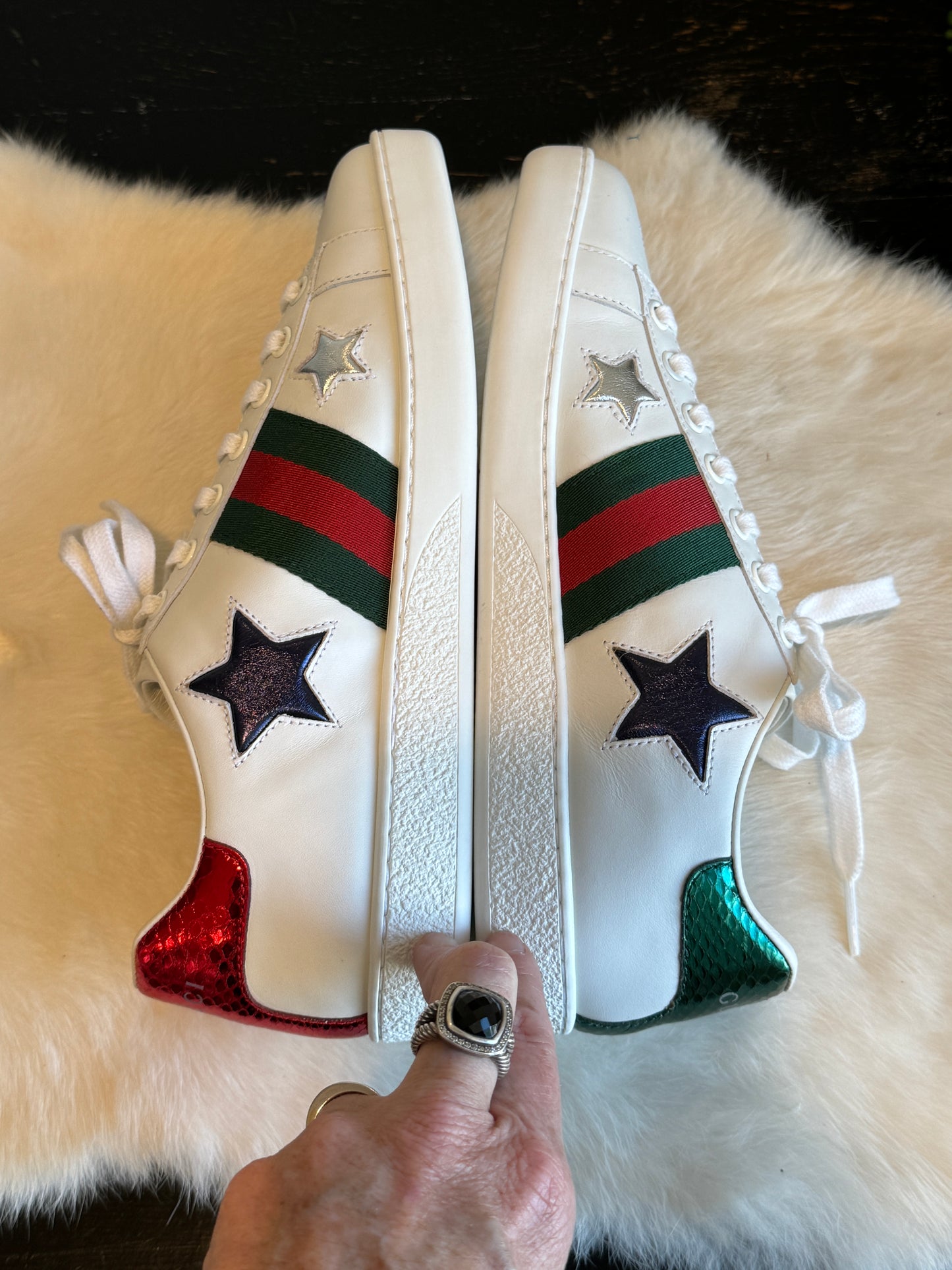 GUCCI Ace Stars Sneakers 36EU/36.5EU