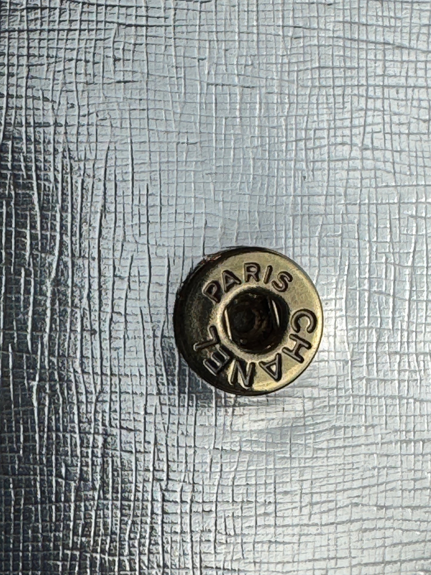 Chanel Metallic Gold Timeless Leather Wallet On Chain