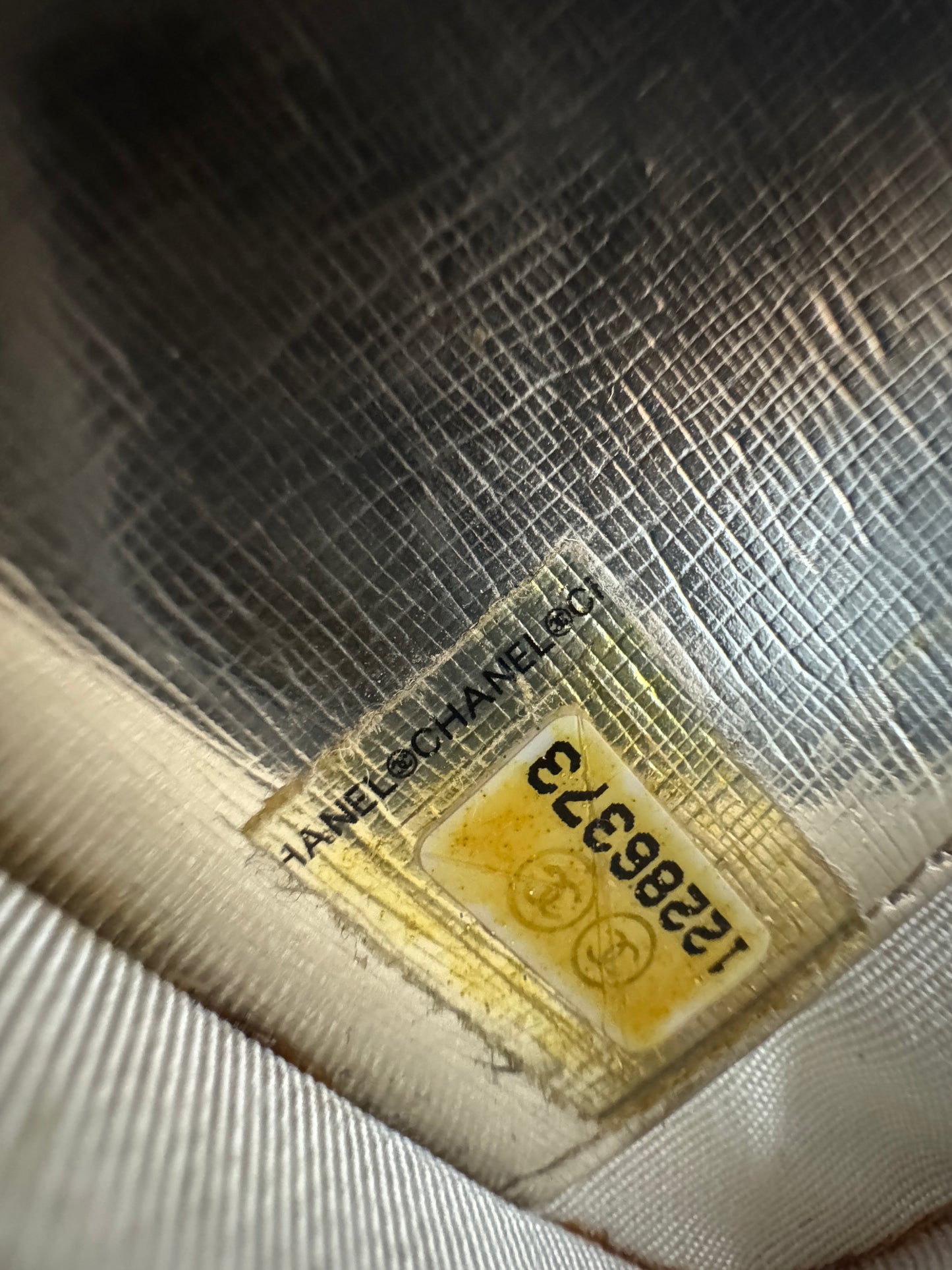 Chanel Metallic Gold Timeless Leather Wallet On Chain