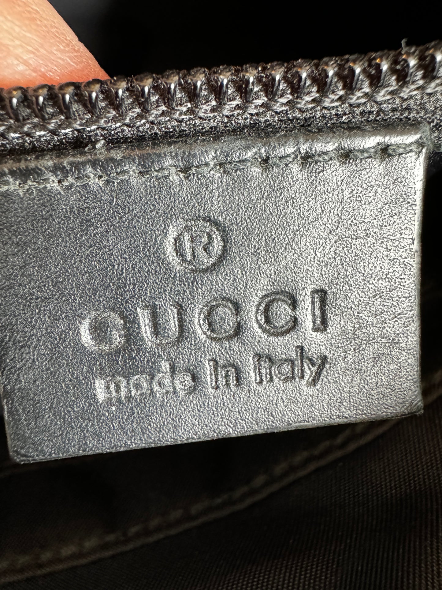 GUCCI Supreme Black Messenger Small Bag