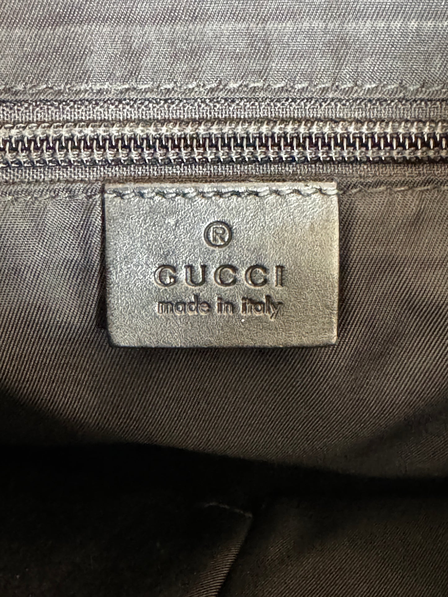 GUCCI Supreme Black Messenger Medium Bag