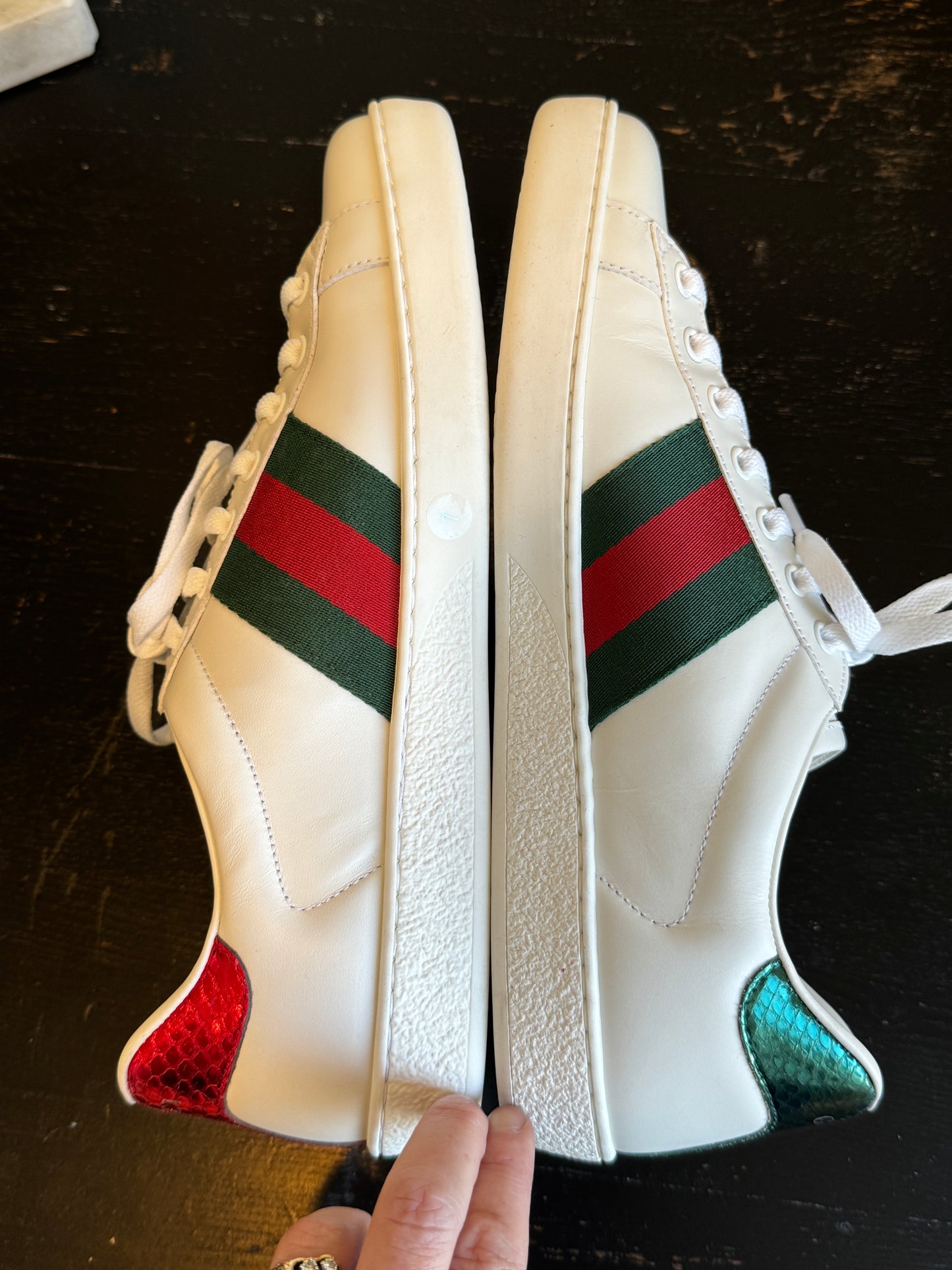 GUCCI Ace Bees/Tiger Sneakers Mens 7EU (40EU)