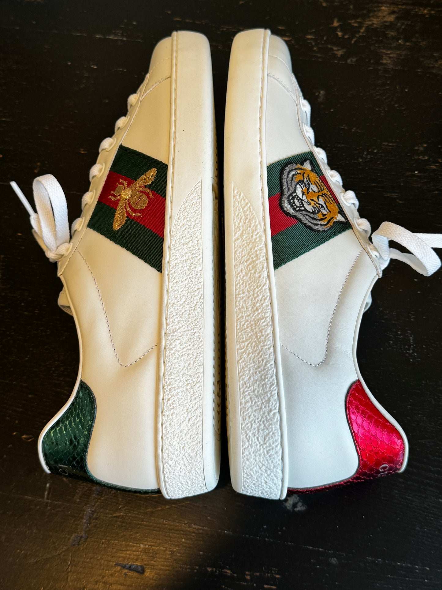 GUCCI Ace Bees/Tiger Sneakers Mens 7EU (40EU)