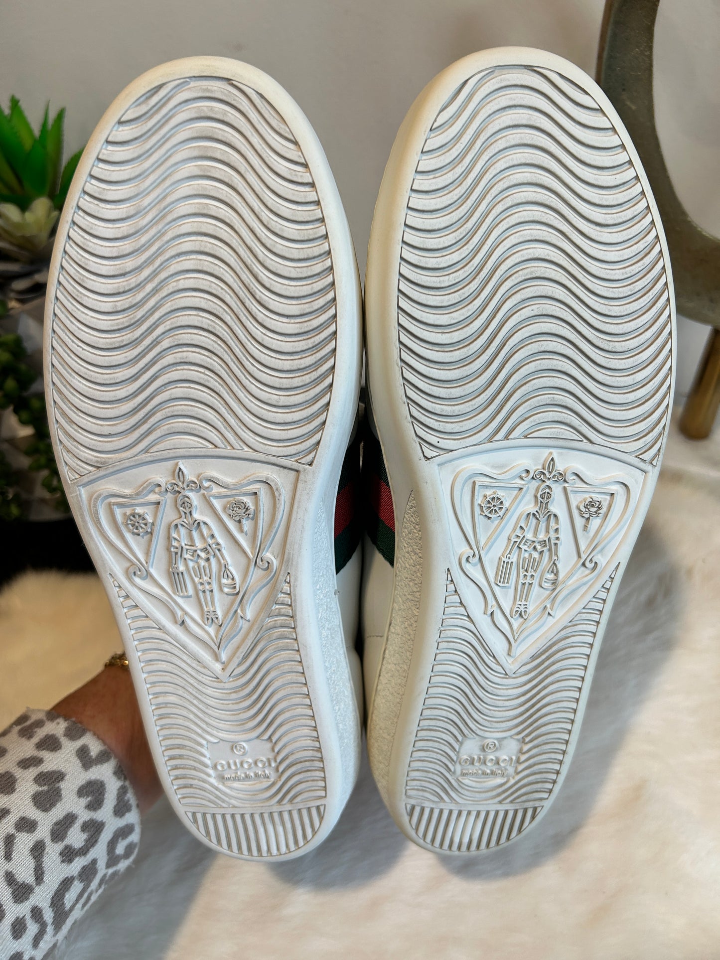 GUCCI Ace Bees Sneakers Womens 37/37.5EU