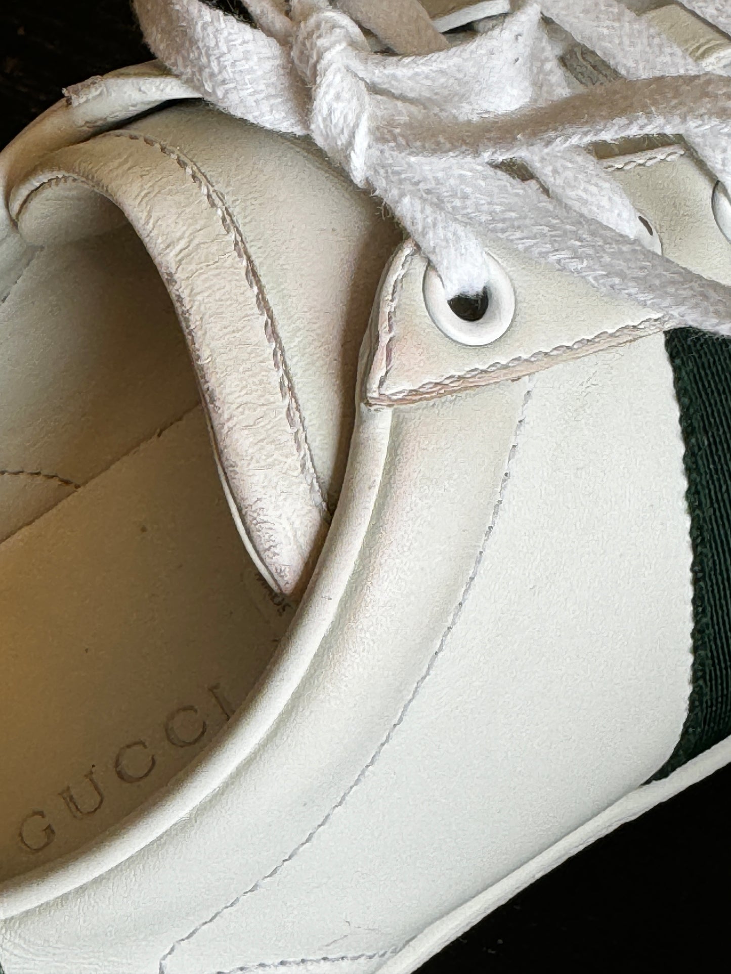 Gucci Ace Bees Sneakers Size 37.5EU