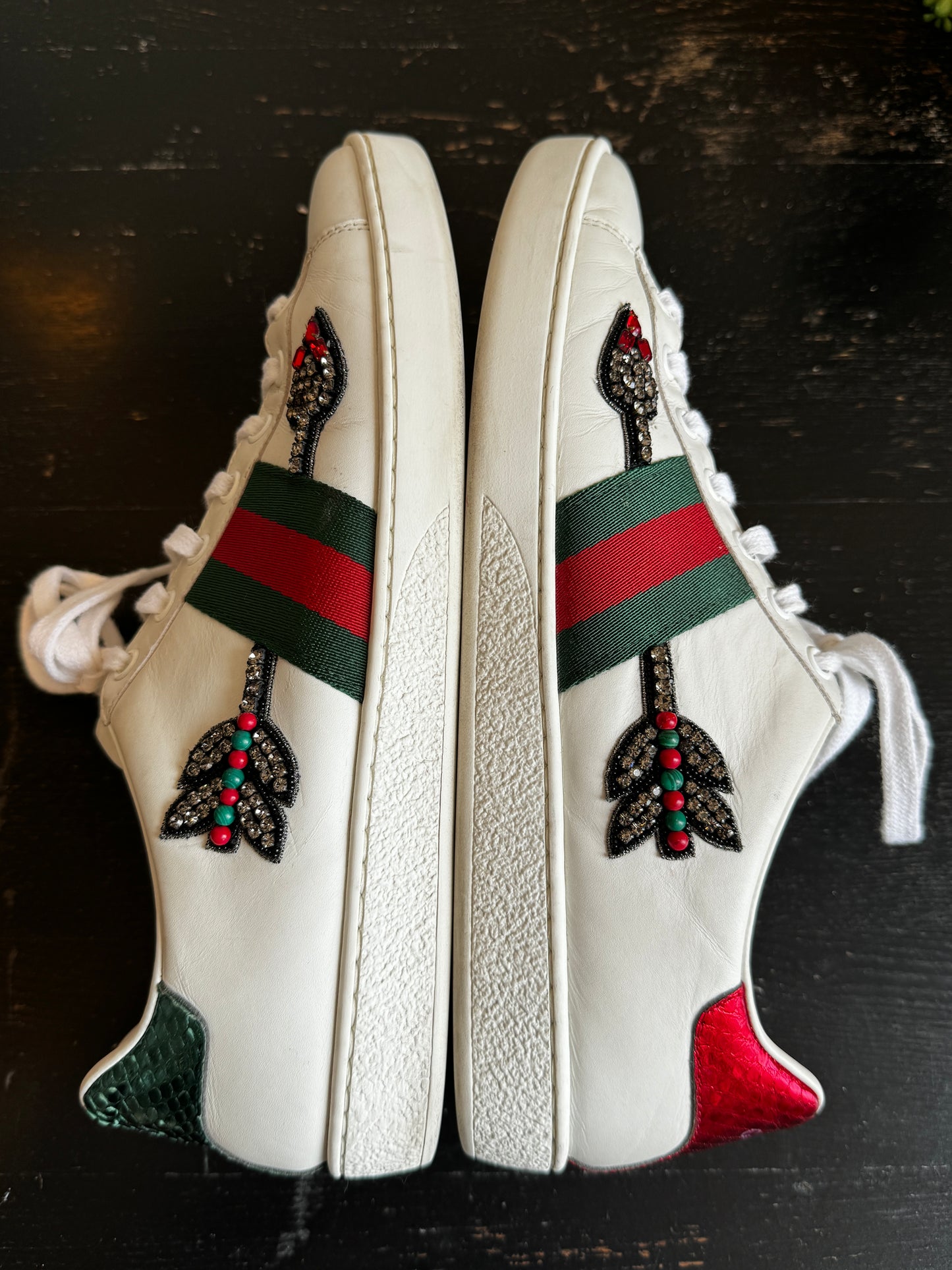 Gucci Ace Arrows Sneakers Size 39.5EU