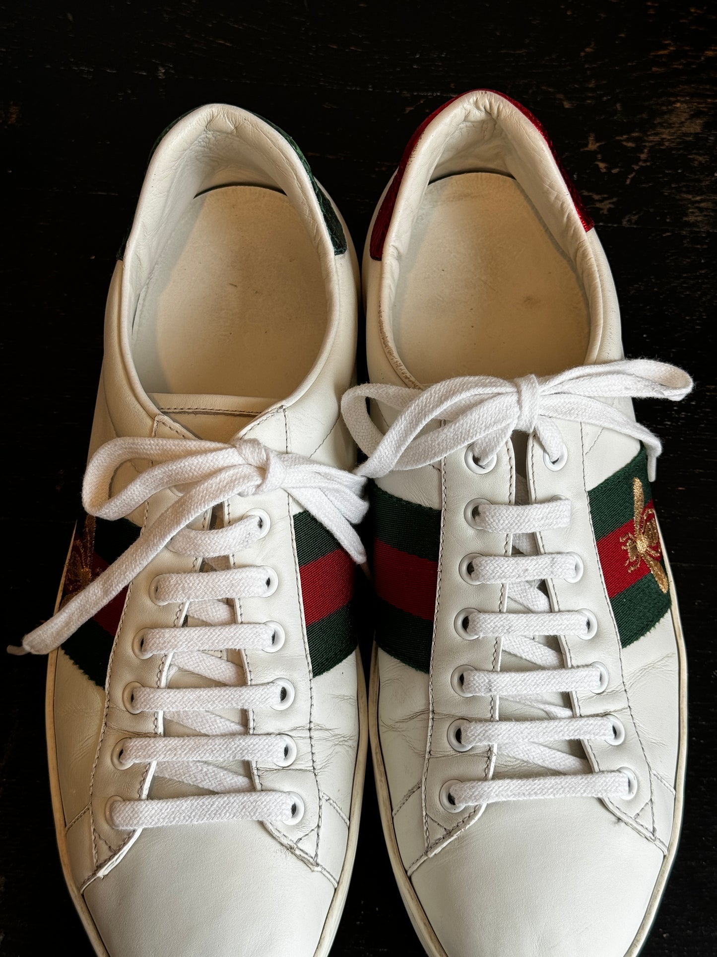 GUCCI Ace Bee's Sneakers Mens 8EU (41EU Womens)