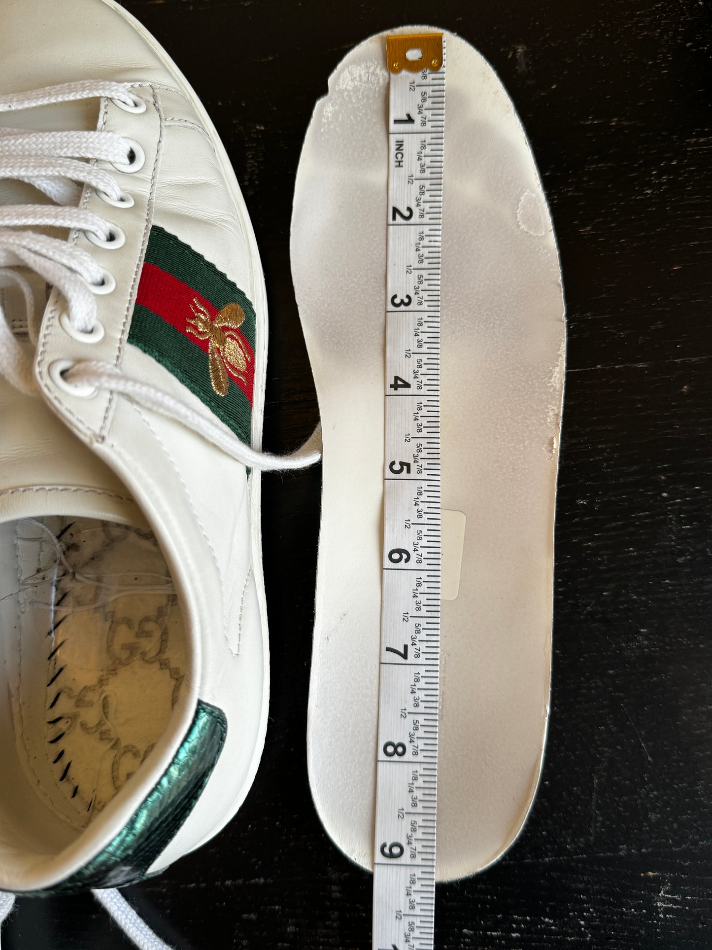 Gucci Ace Bees Sneakers Size 35EU