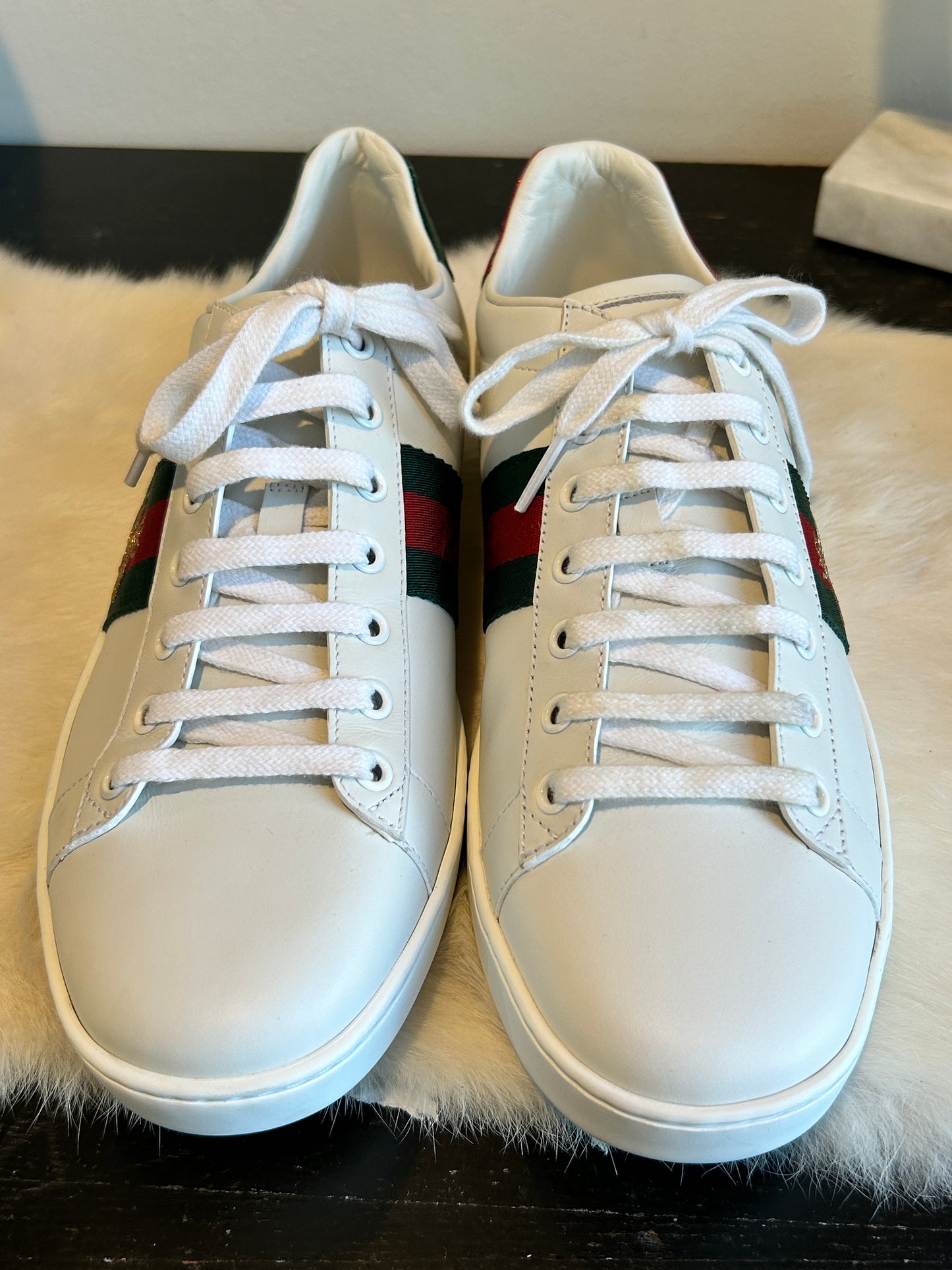 GUCCI Ace Bees Sneakers Womens 39.5/40EU