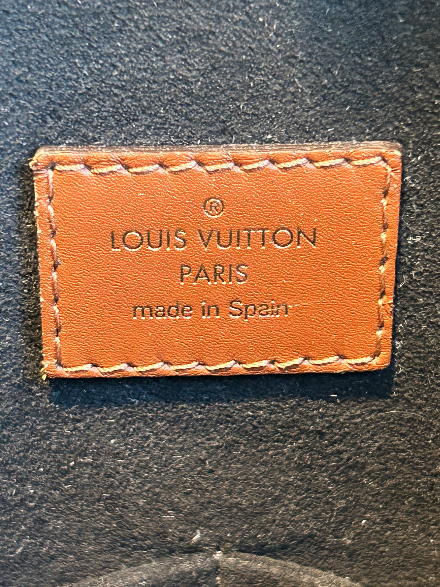 Louis Vuitton Monogram V-Tote MM Black