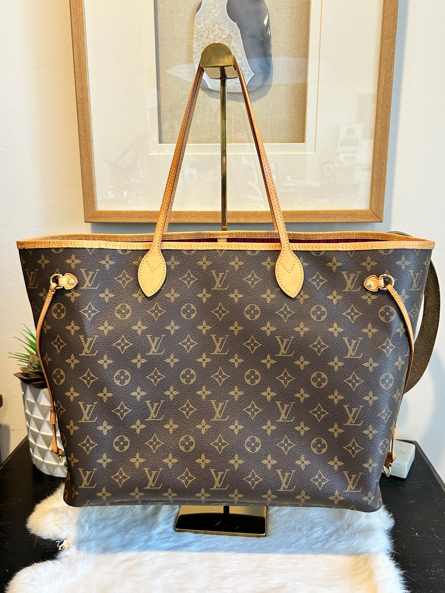 Louis Vuitton Neverfull GM Monogram Pivoine