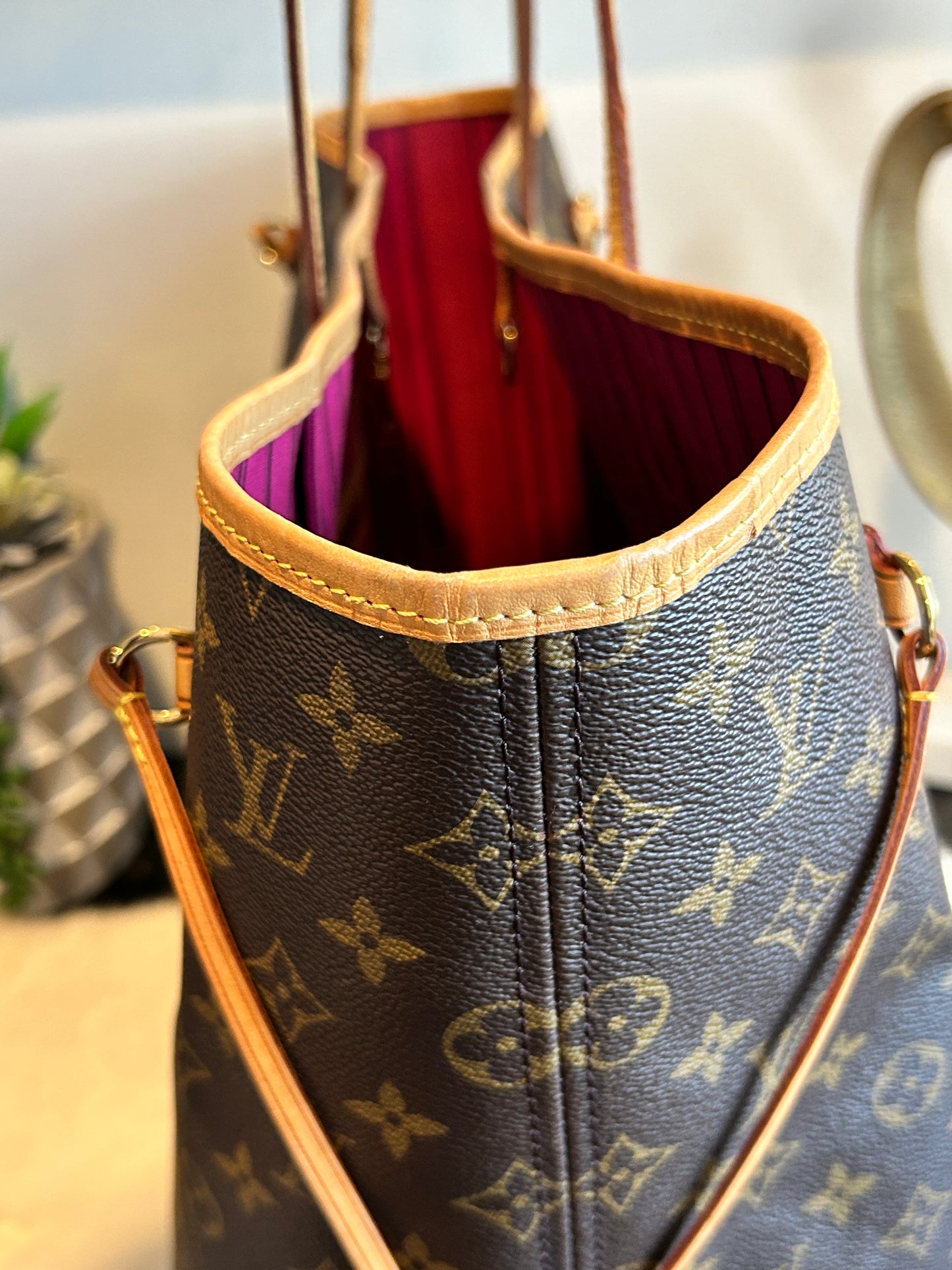 Louis Vuitton Neverfull GM Monogram Pivoine