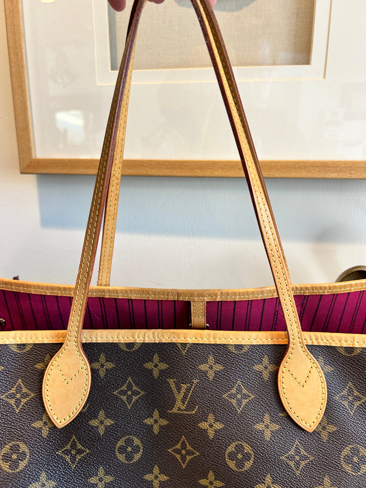 Louis Vuitton Neverfull GM Monogram Pivoine