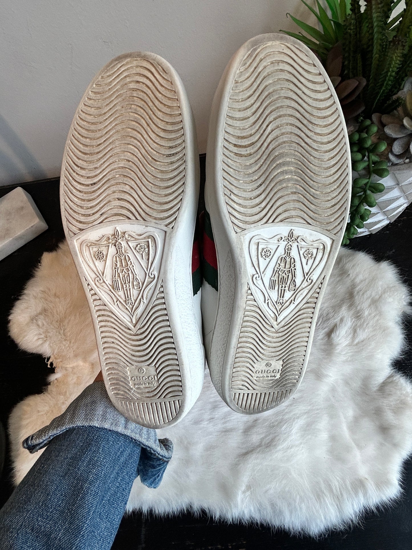 GUCCI Ace Kingsnake Sneakers Mens 6.5EU (Women's 39.5EU)