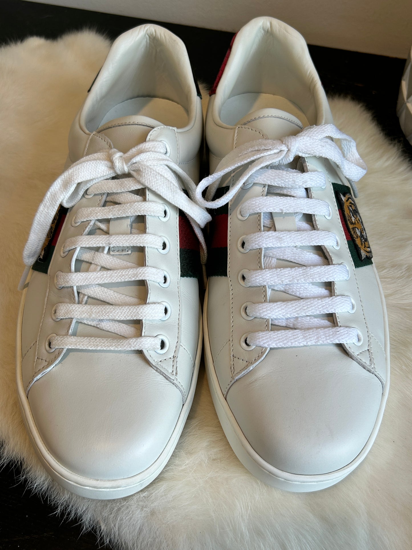 GUCCI Ace Tiger Sneakers Mens 8.5EU/9EU (41.5EU/42EU)