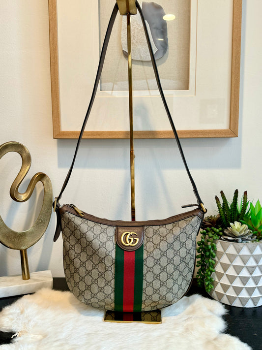 GUCCI Supreme Canvas Ophidia Crossbody