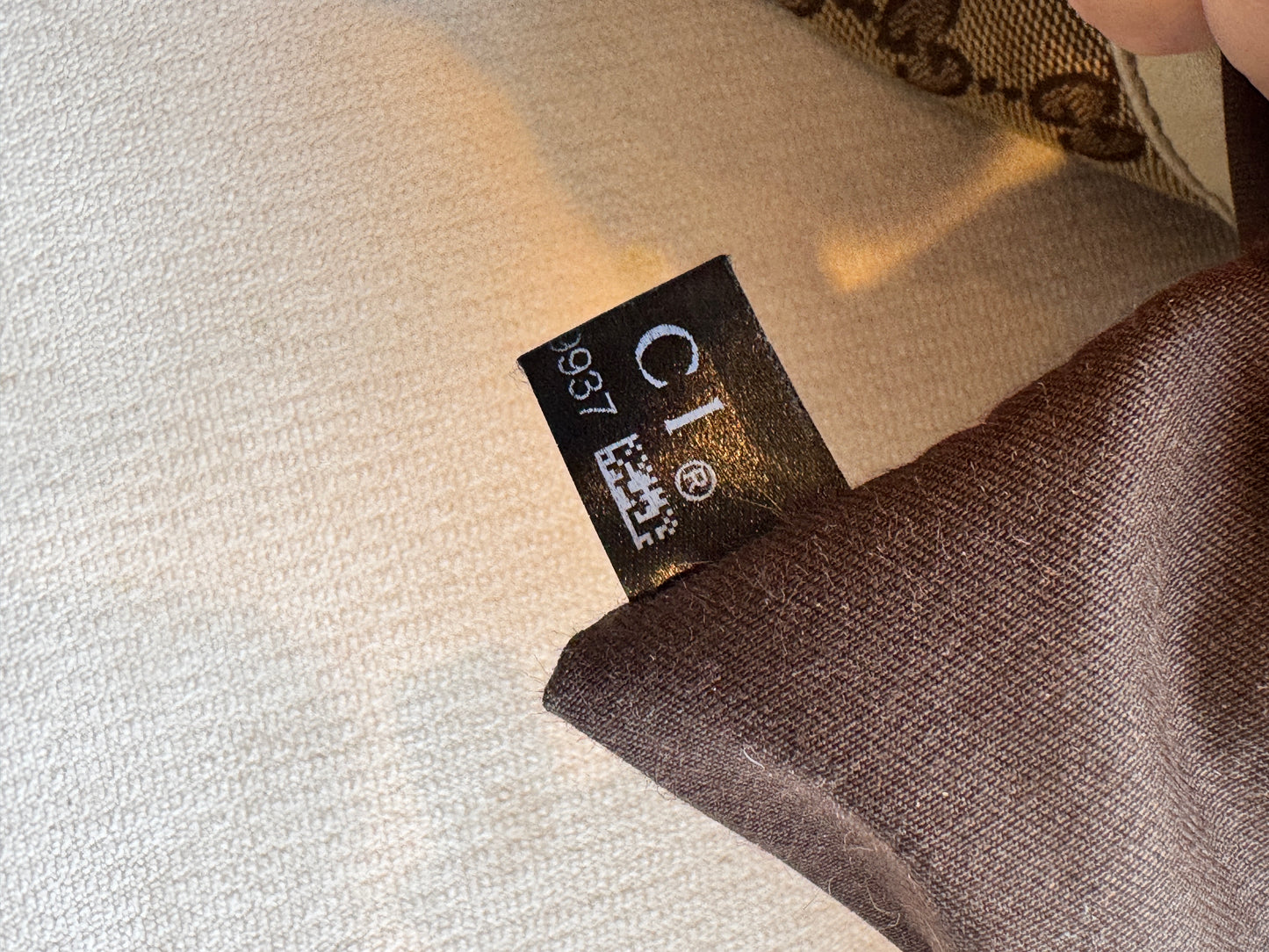 GUCCI GG Canvas Wave Horsebit Hobo