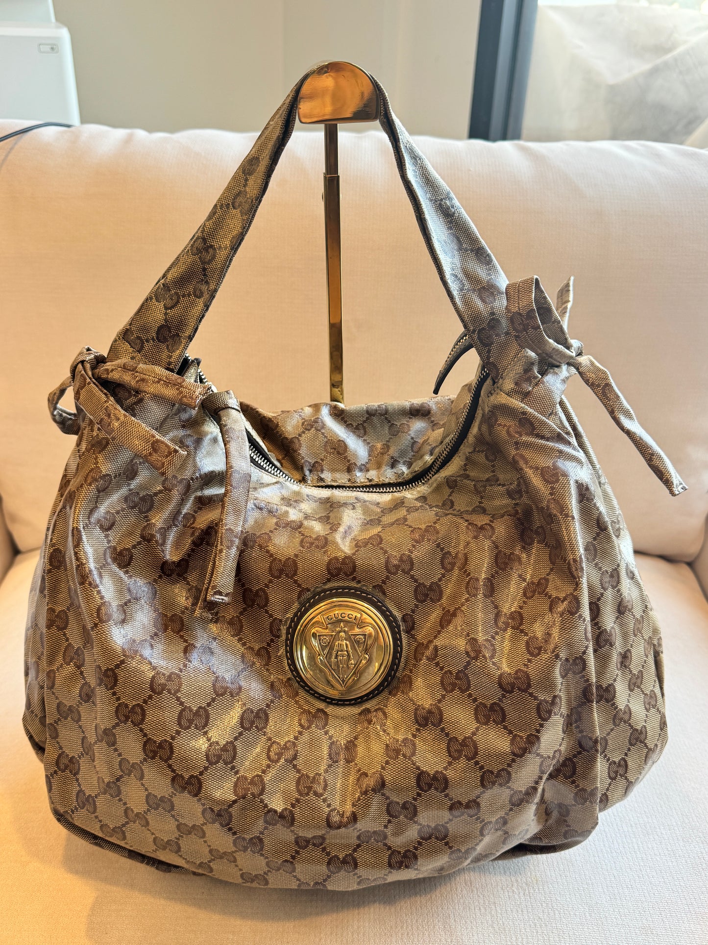 GUCCI GG Crystal Hsyteria Small Shoulder Bag