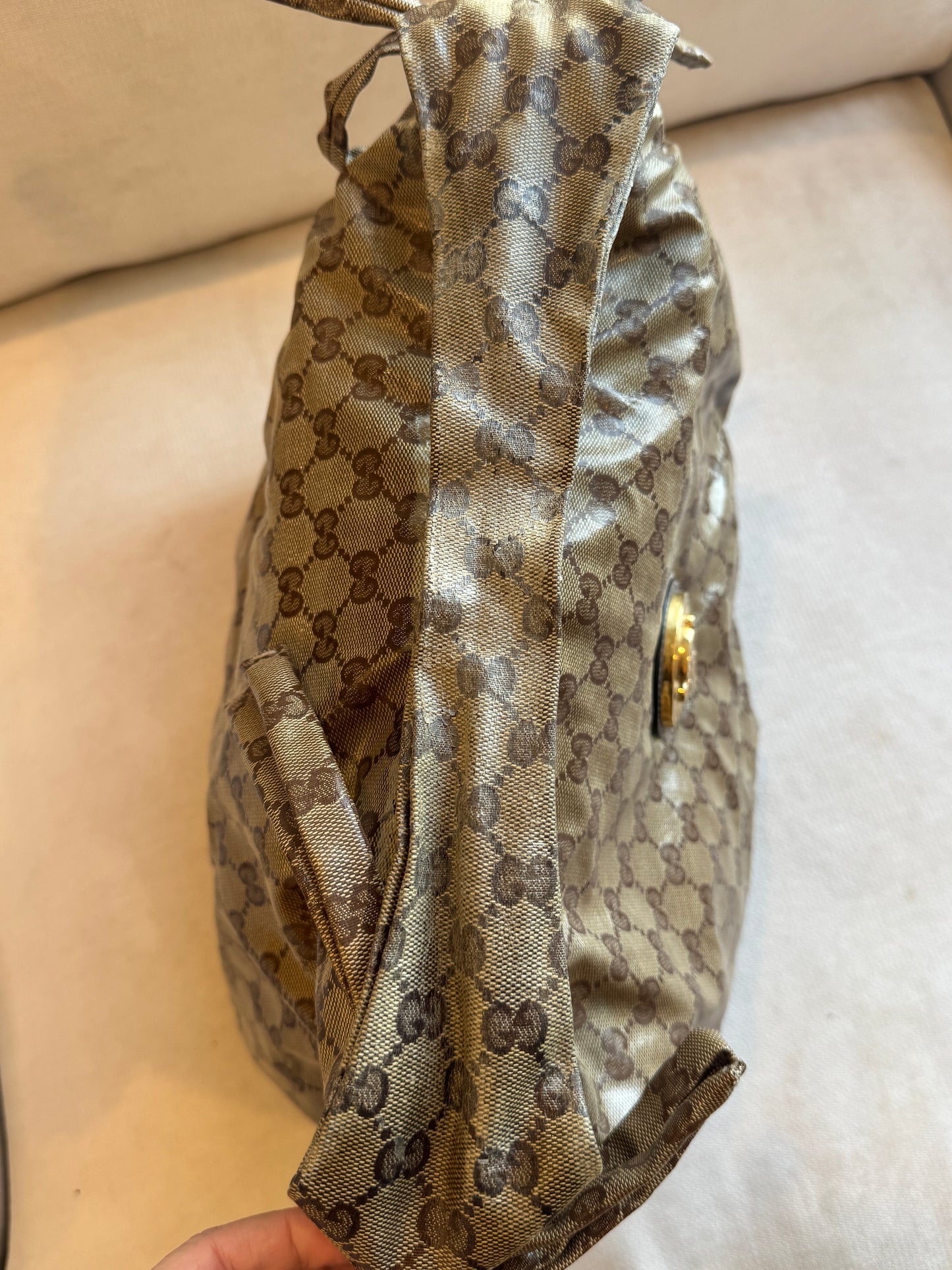GUCCI GG Crystal Hsyteria Small Shoulder Bag