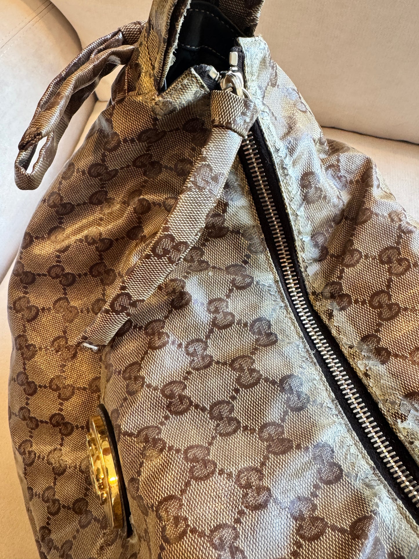 GUCCI GG Crystal Hsyteria Small Shoulder Bag