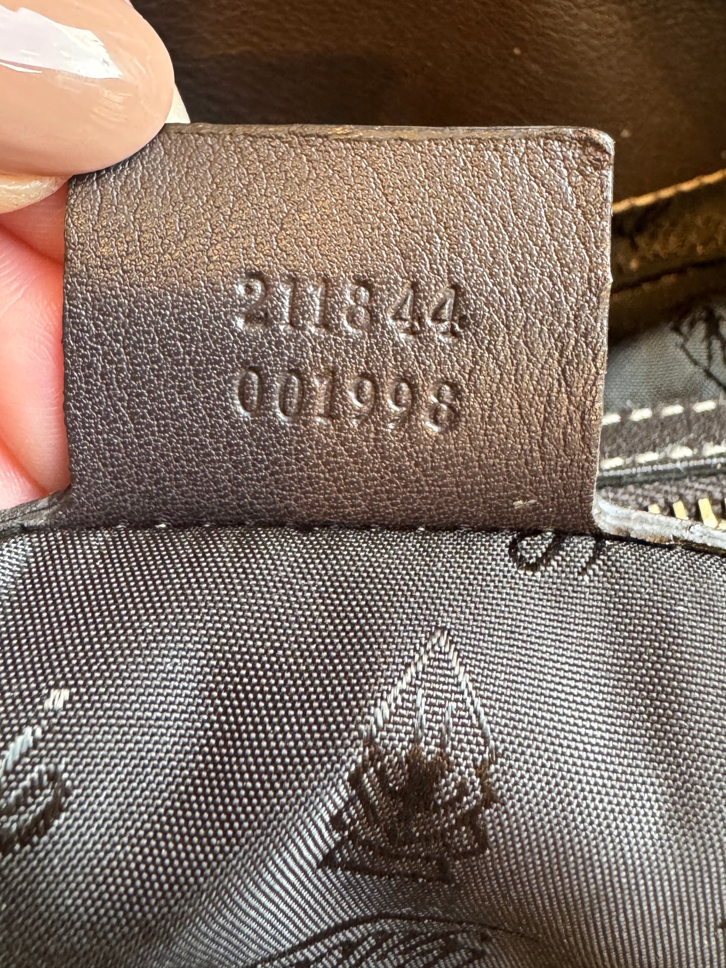 GUCCI GG Crystal Hsyteria Small Shoulder Bag