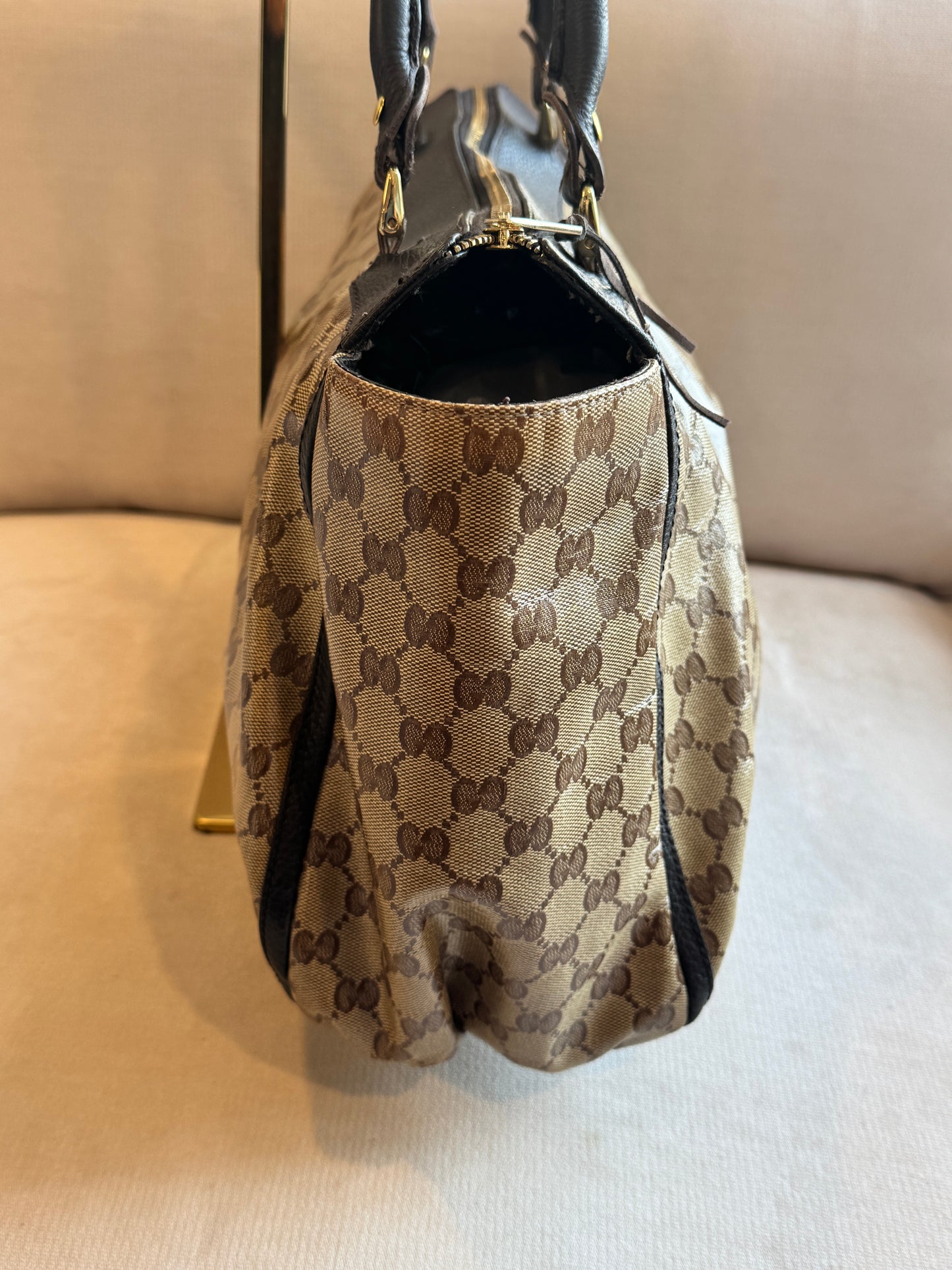 GUCCI GG Crystal Monogram Large Tote