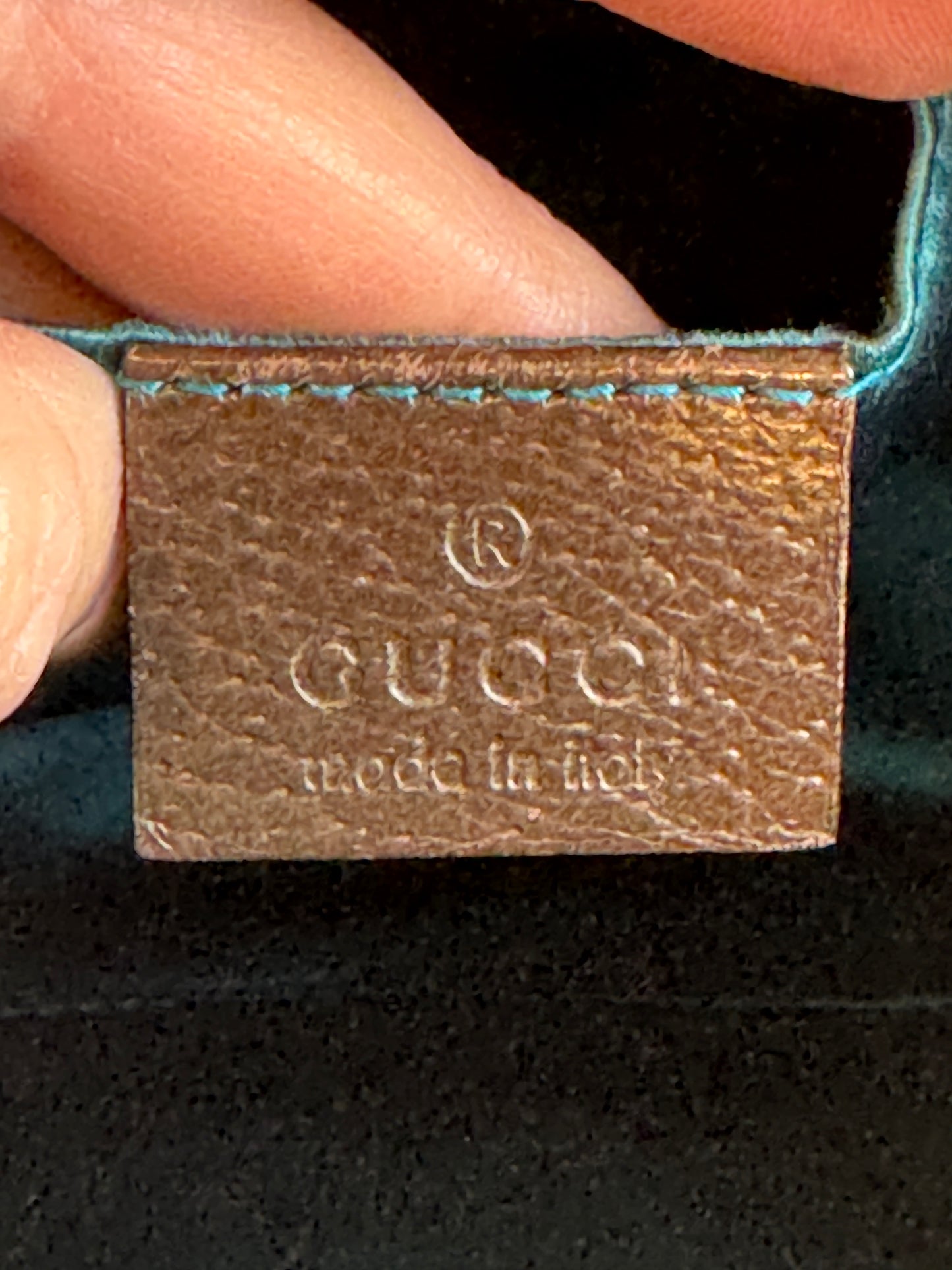 GUCCI Supreme Ophidia Round Top Crossbody Bag