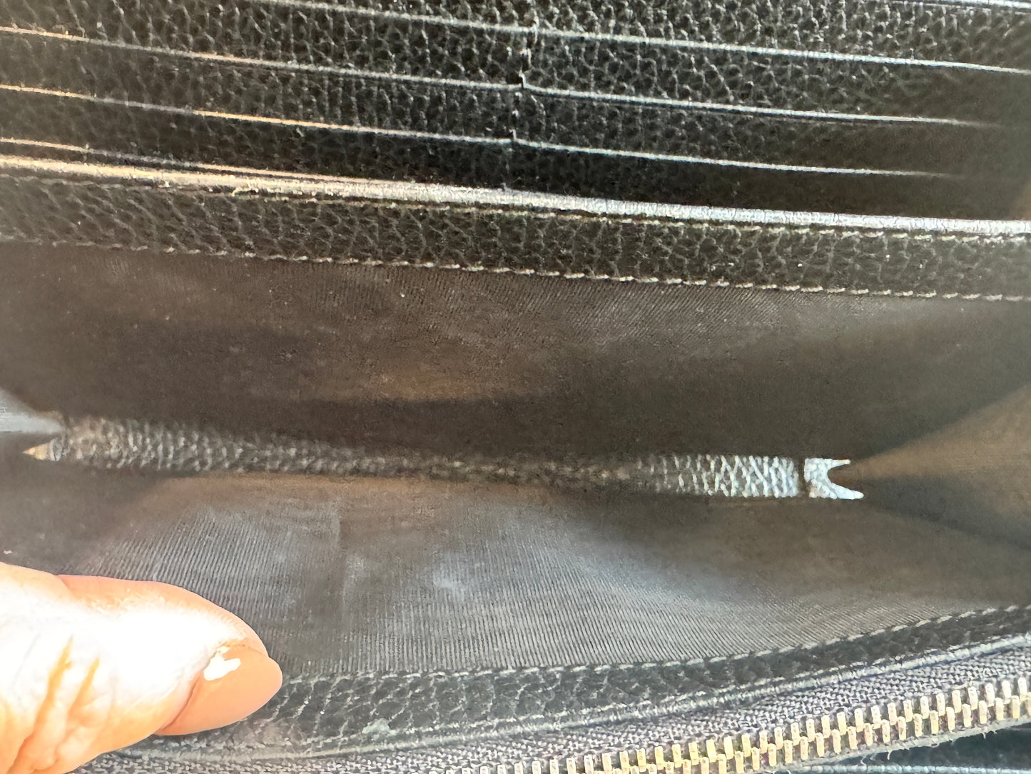 GUCCI Mini Dionysus Chain Wallet Black