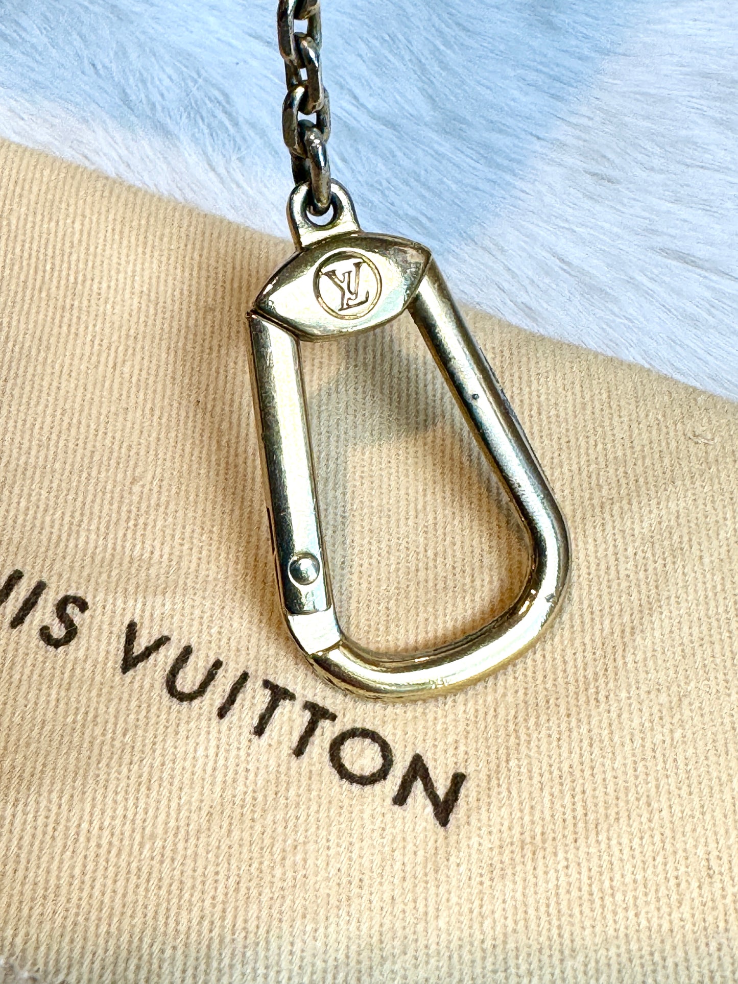 Louis Vuitton Monogram Pochette Cles Coin Purse