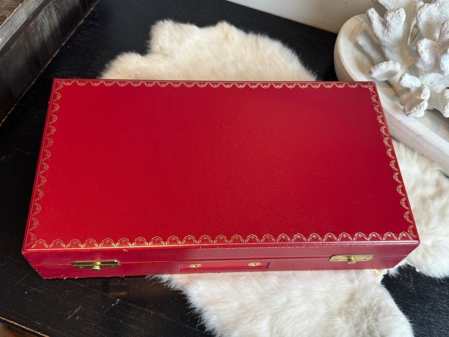 Cartier RARE!! 14 Watch/Jewelry Box