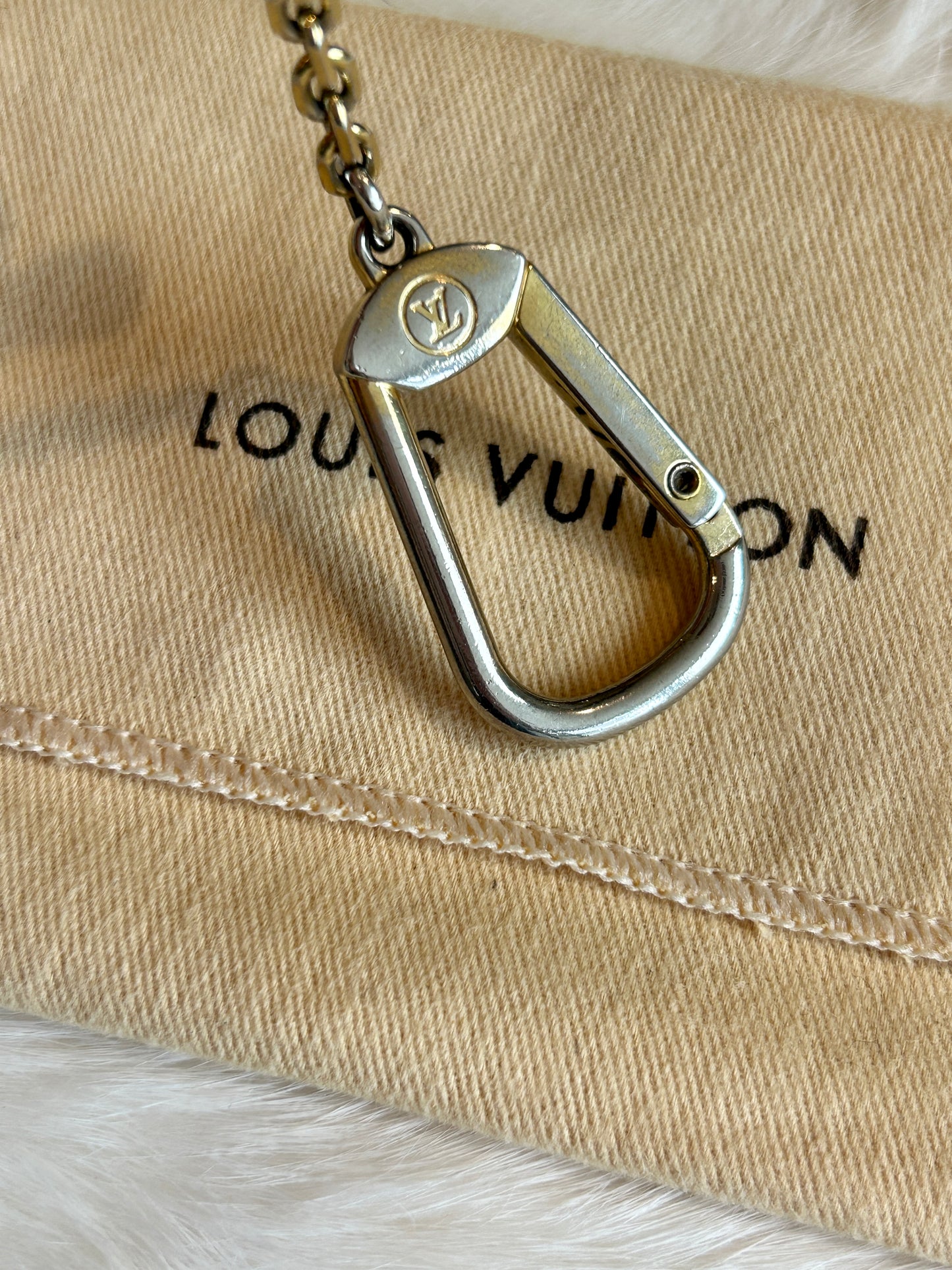 Louis Vuitton Monogram Pochette Cles Coin Purse